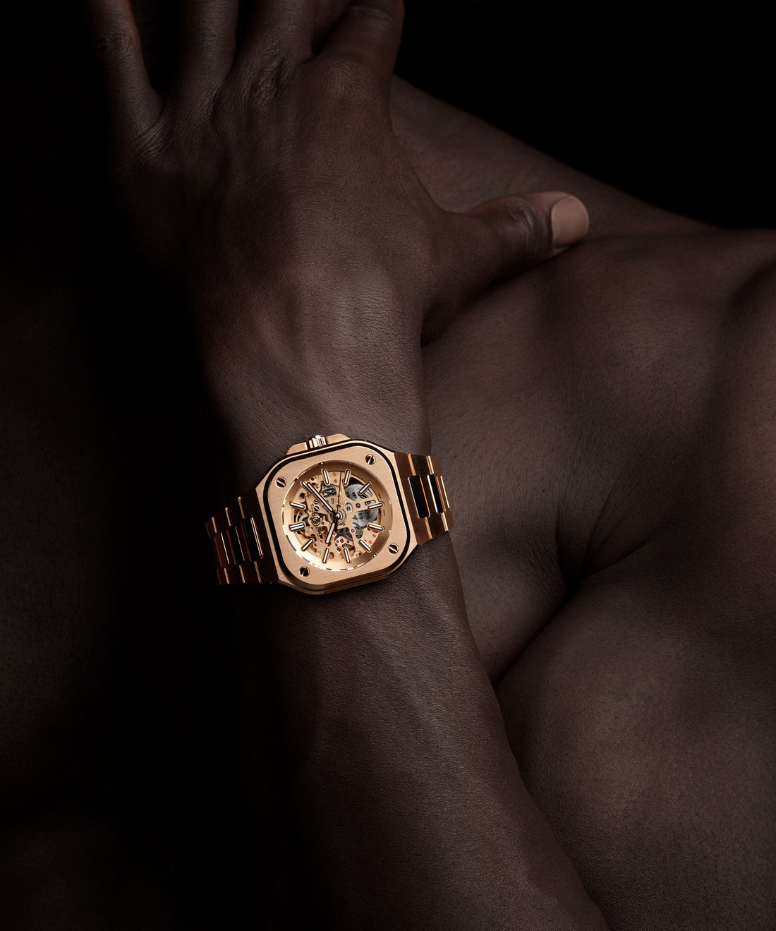 Bell&Ross BR-05 SKELETON GOLD