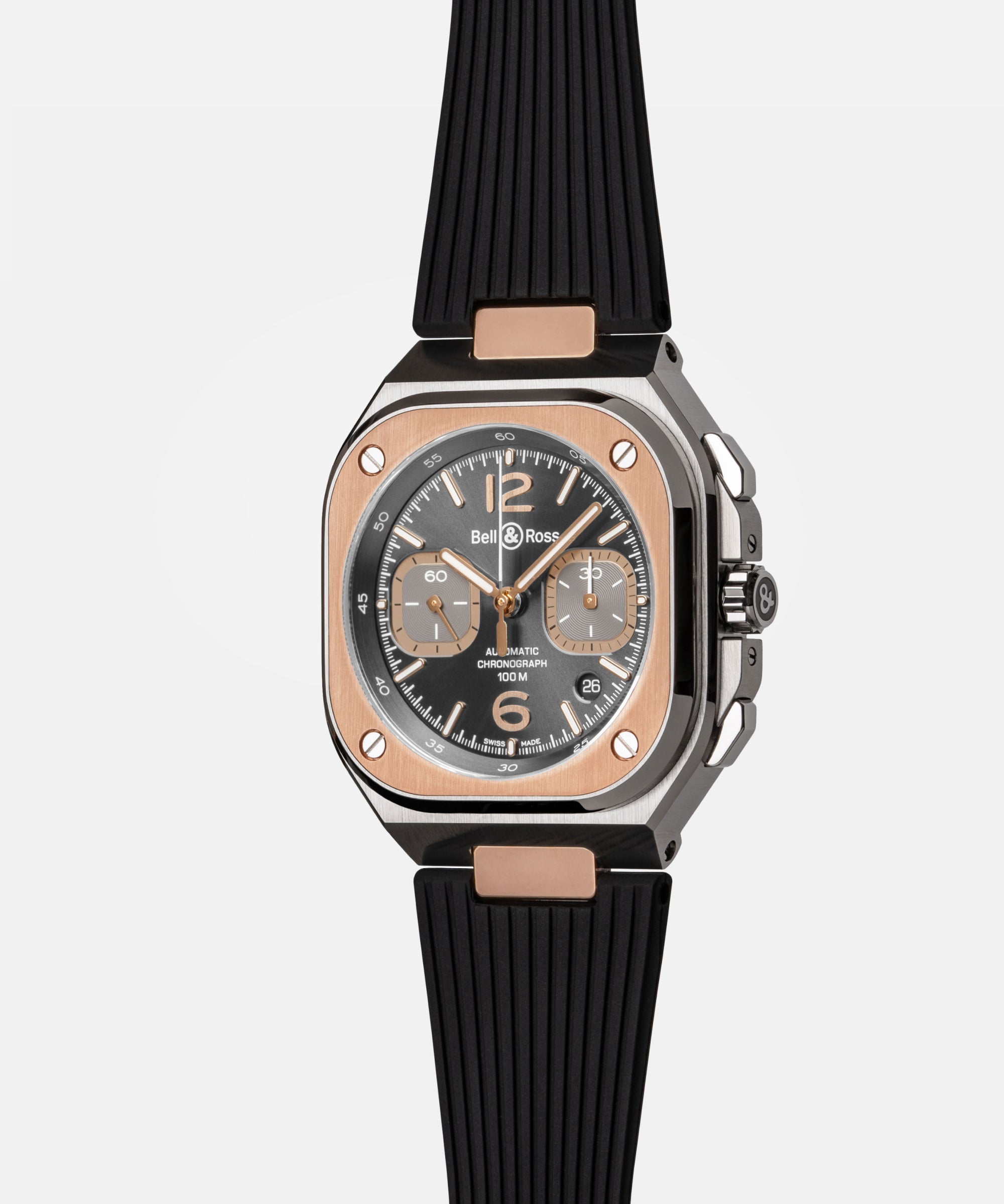 Bell&Ross BR-05 Chrono Grey Steel & Gold