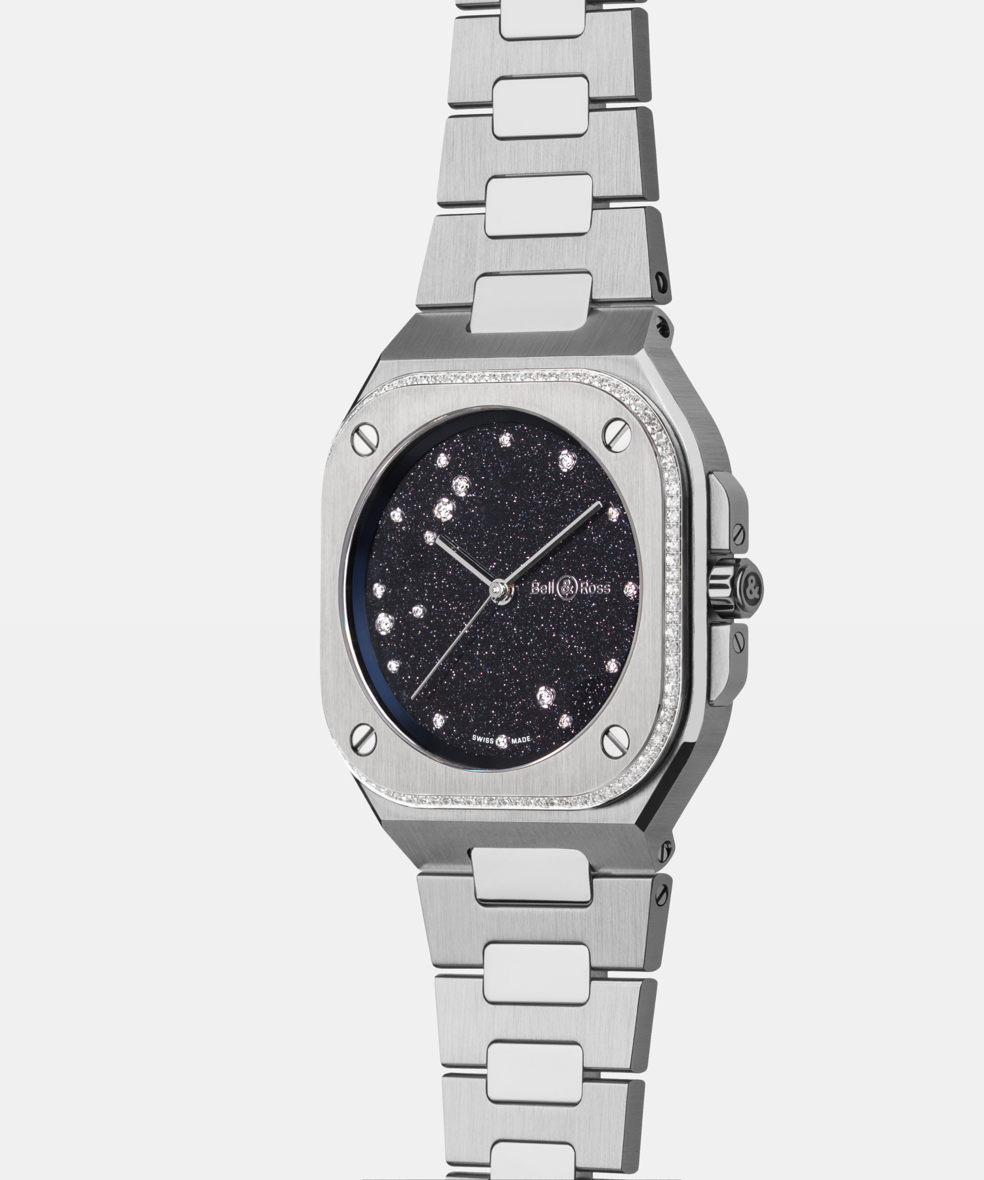 Bell&Ross BR-05 36 MM Blue Diamond Eagle Diamonds