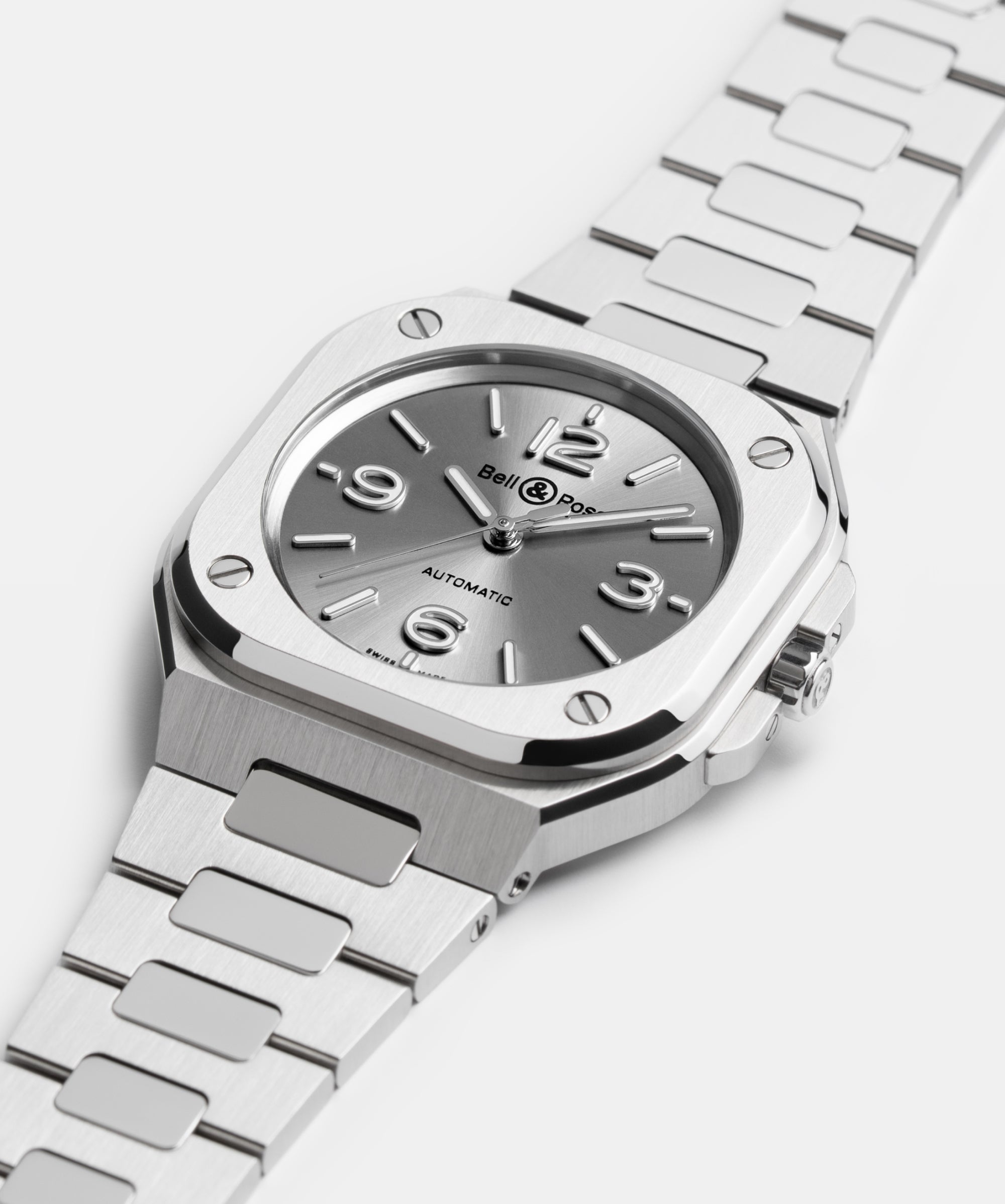 Bell&Ross BR-05 36 mm Grey Steel
