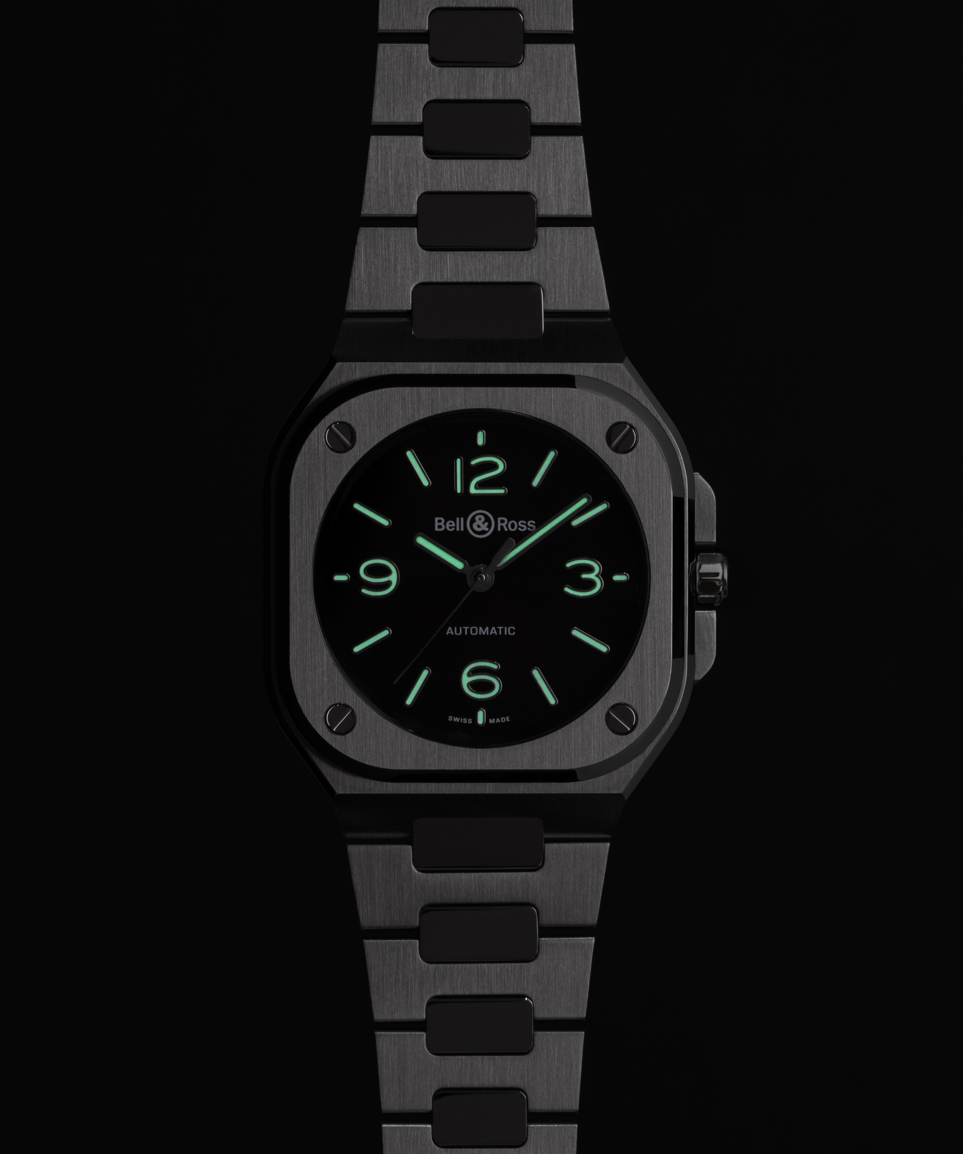 Bell&Ross BR-05 36 mm Mother Of Pearl Steel
