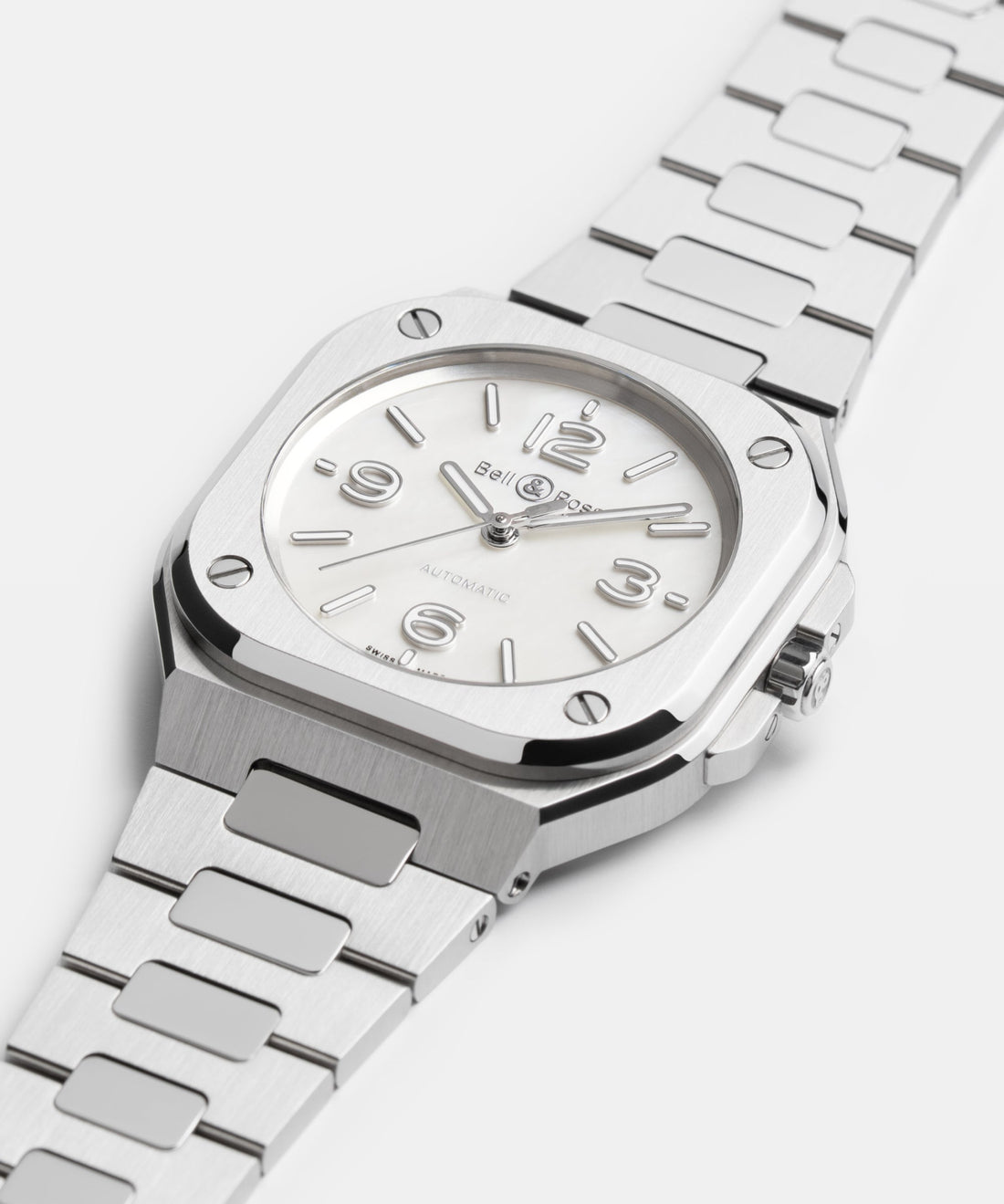 Bell&Ross BR-05 36 mm Mother Of Pearl Steel
