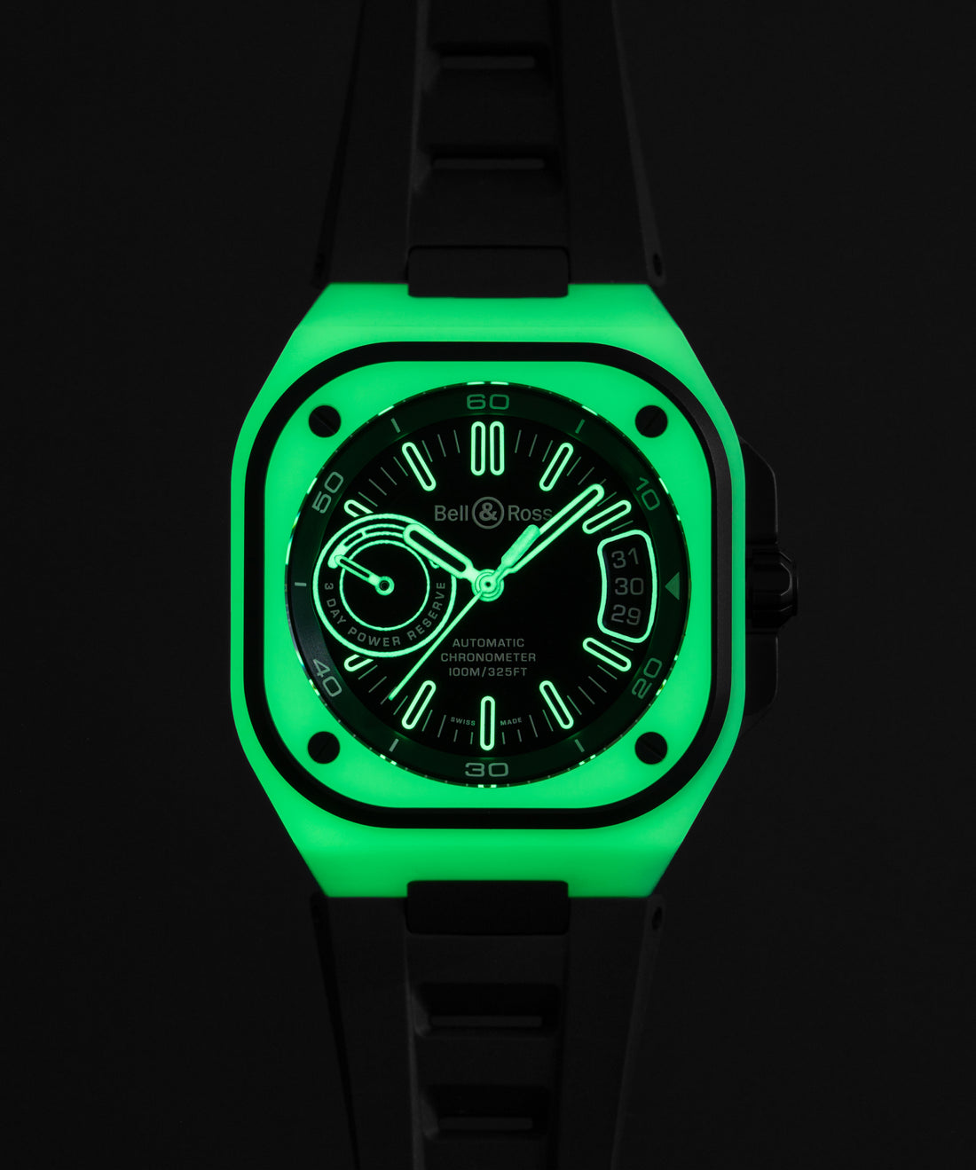 BELL&ROSS BR-X5 Green Lum