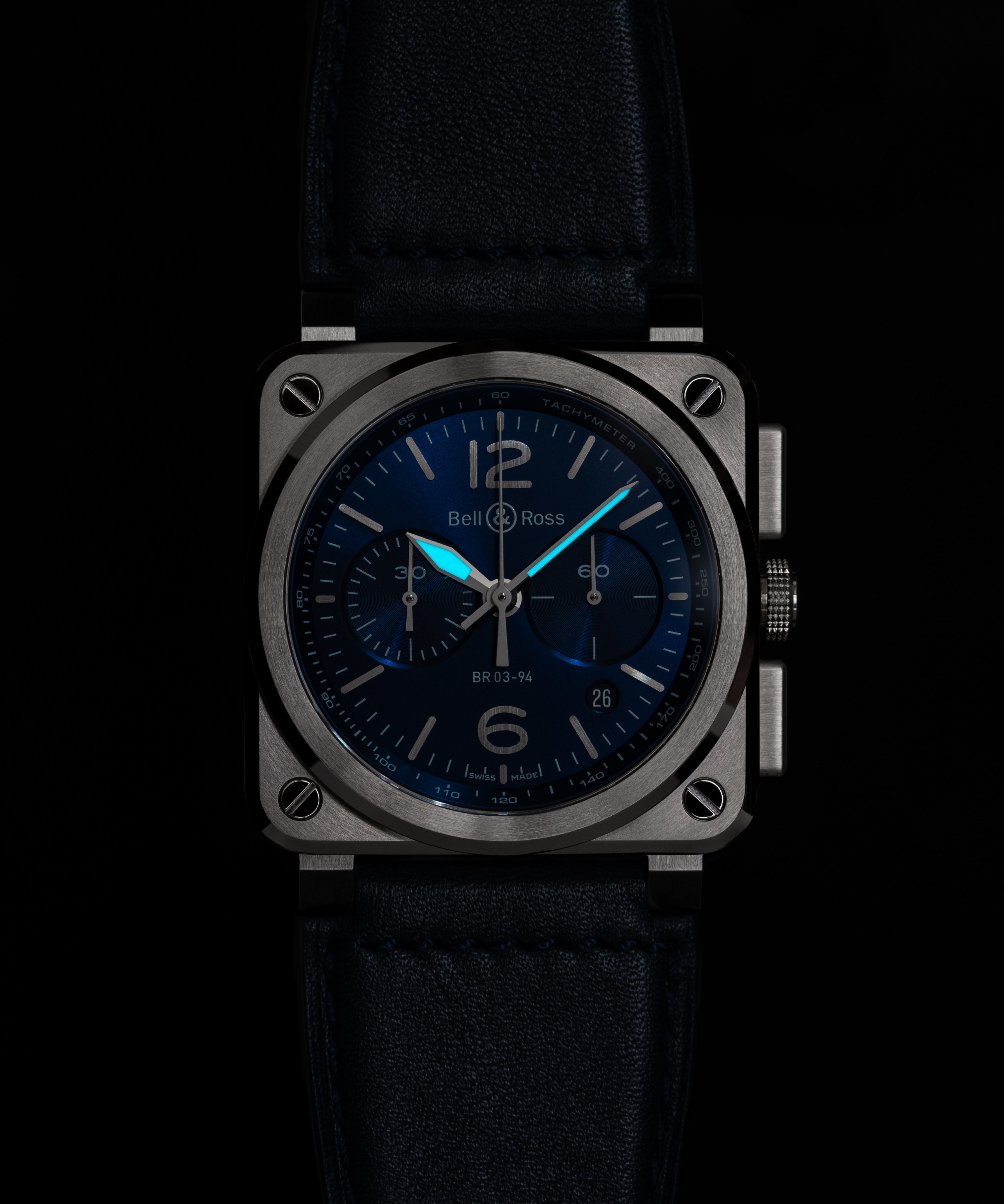 Bell&Ross BR-03 Chrono Blue Steel