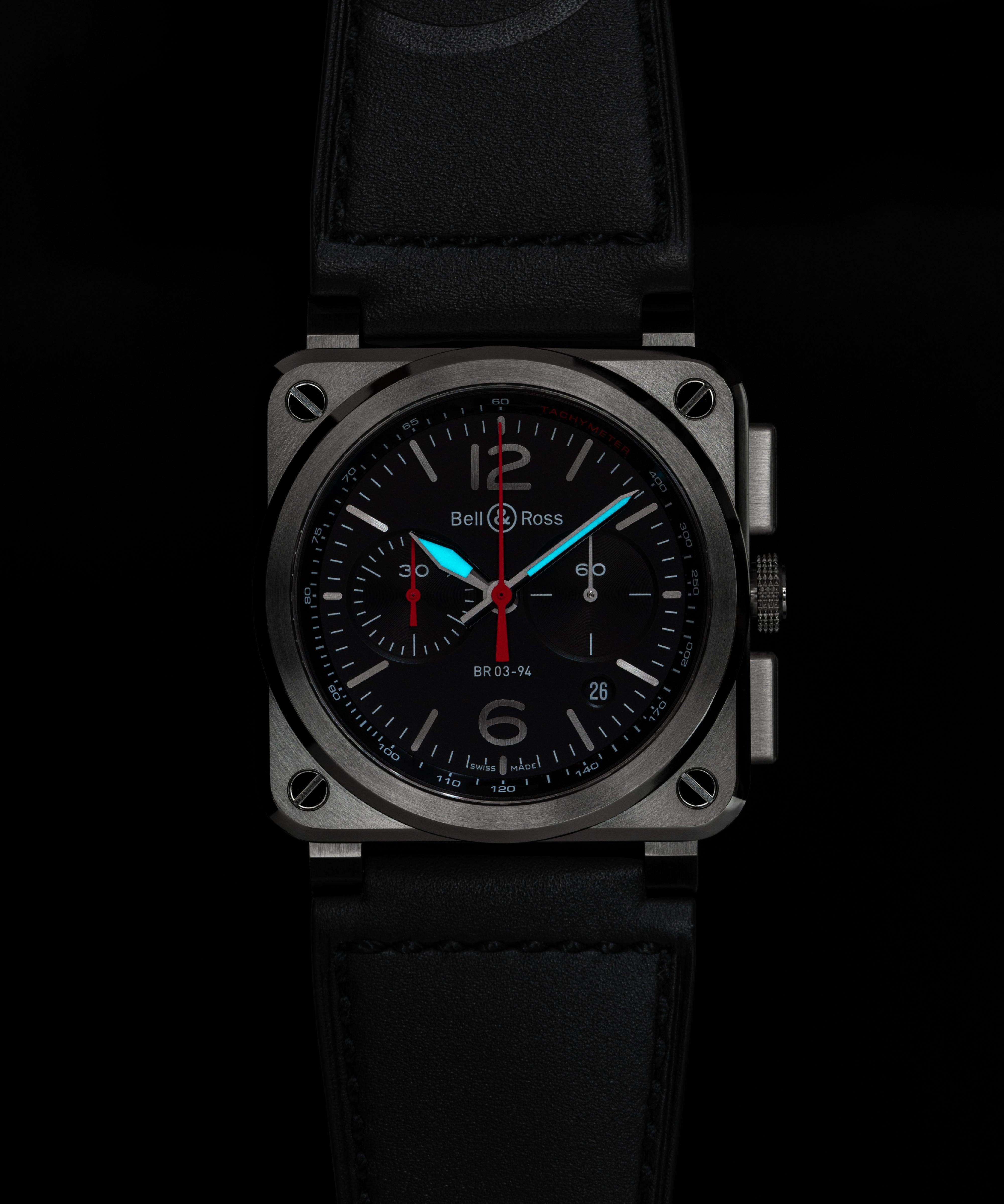 Bell&Ross BR-03 Chrono Black Steel
