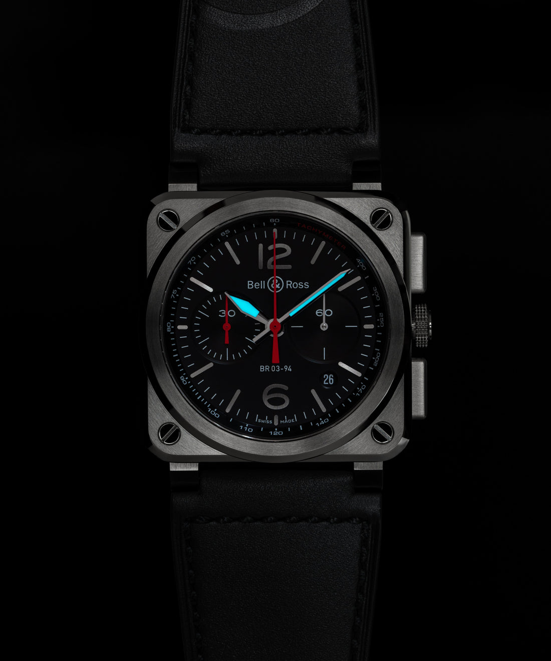 Bell&Ross BR-03 Chrono Black Steel