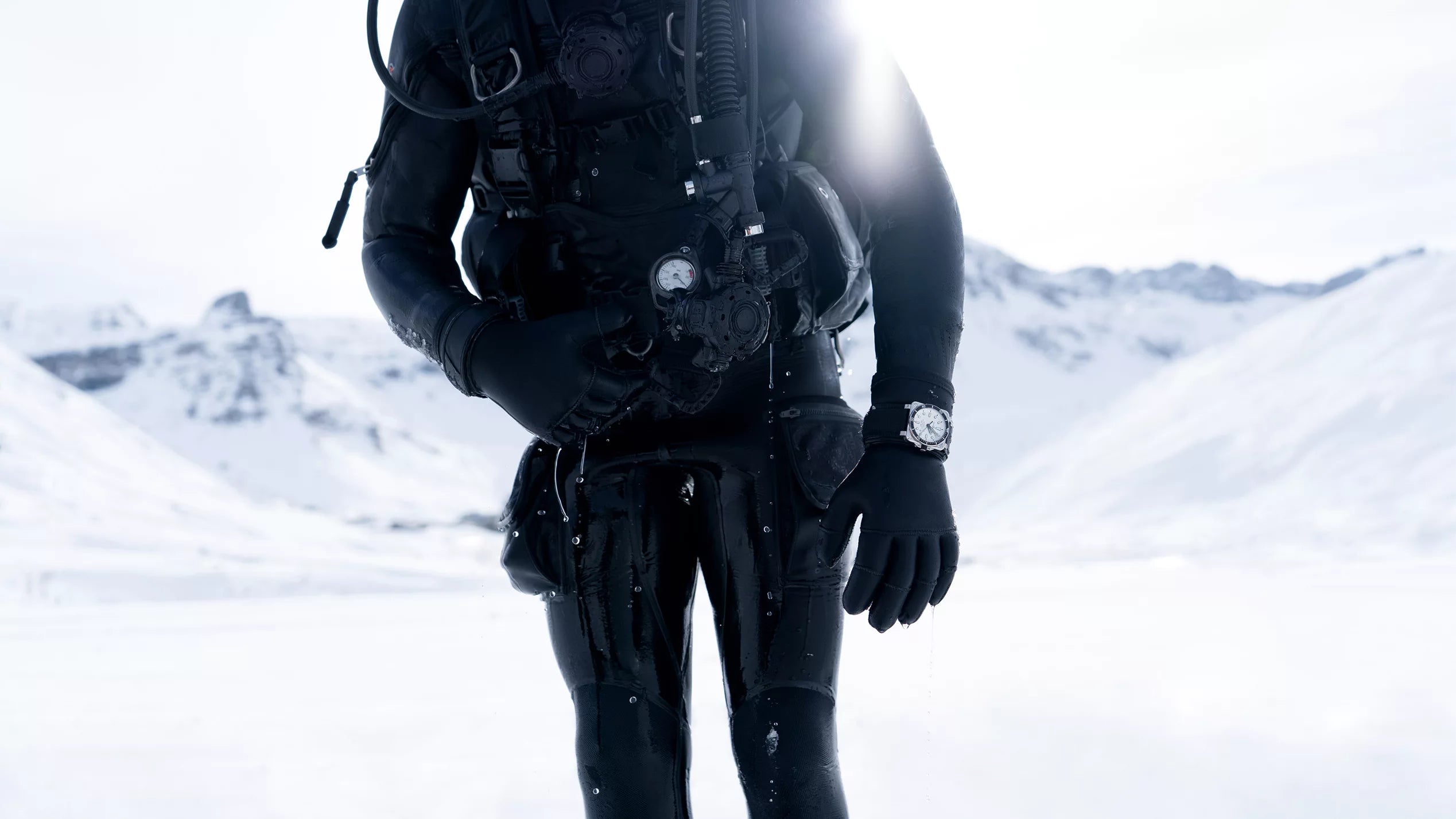 BELL&ROSS BR-03 Diver White Steel