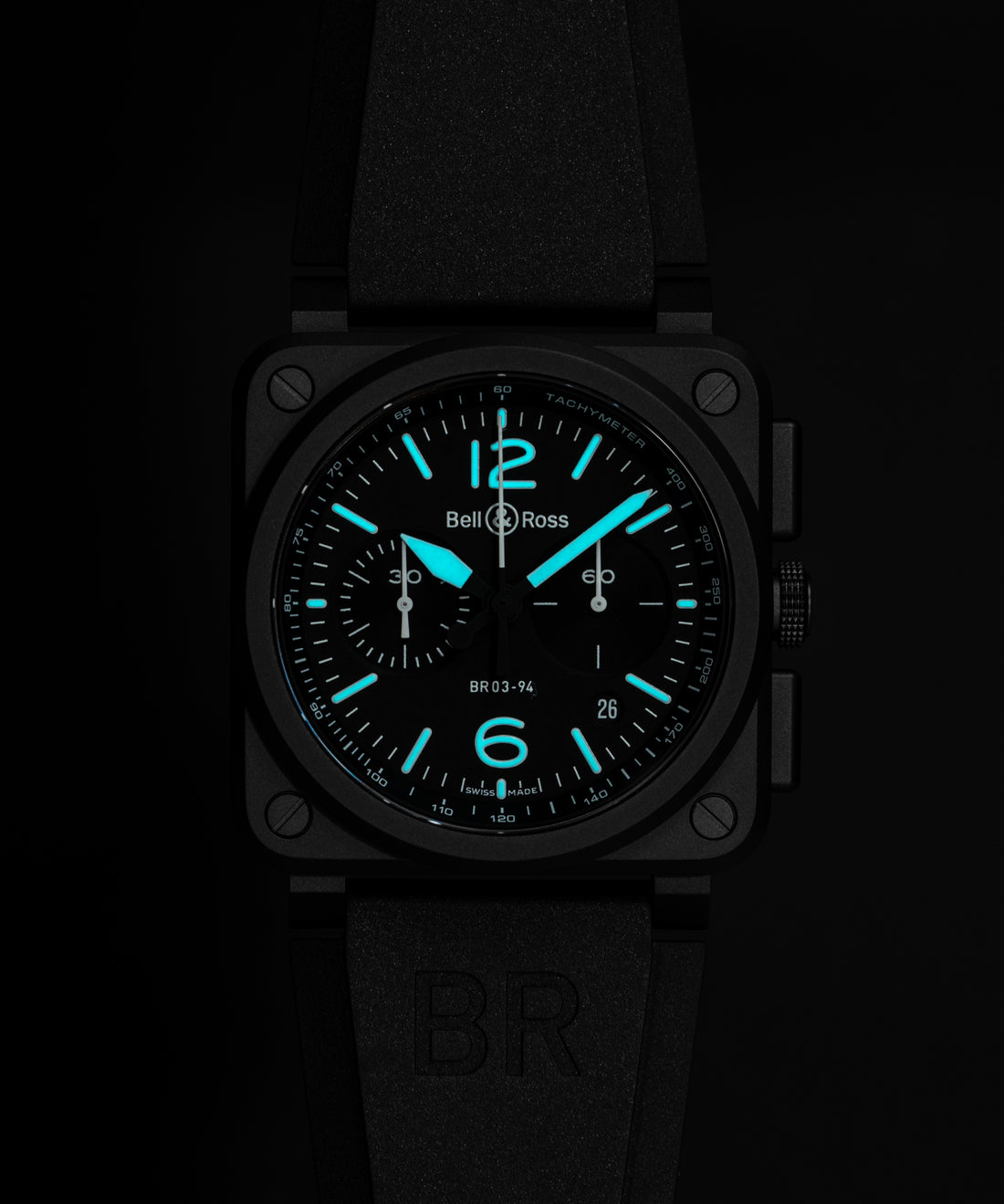 BELL&ROSS BR-03 Chrono Black Matte