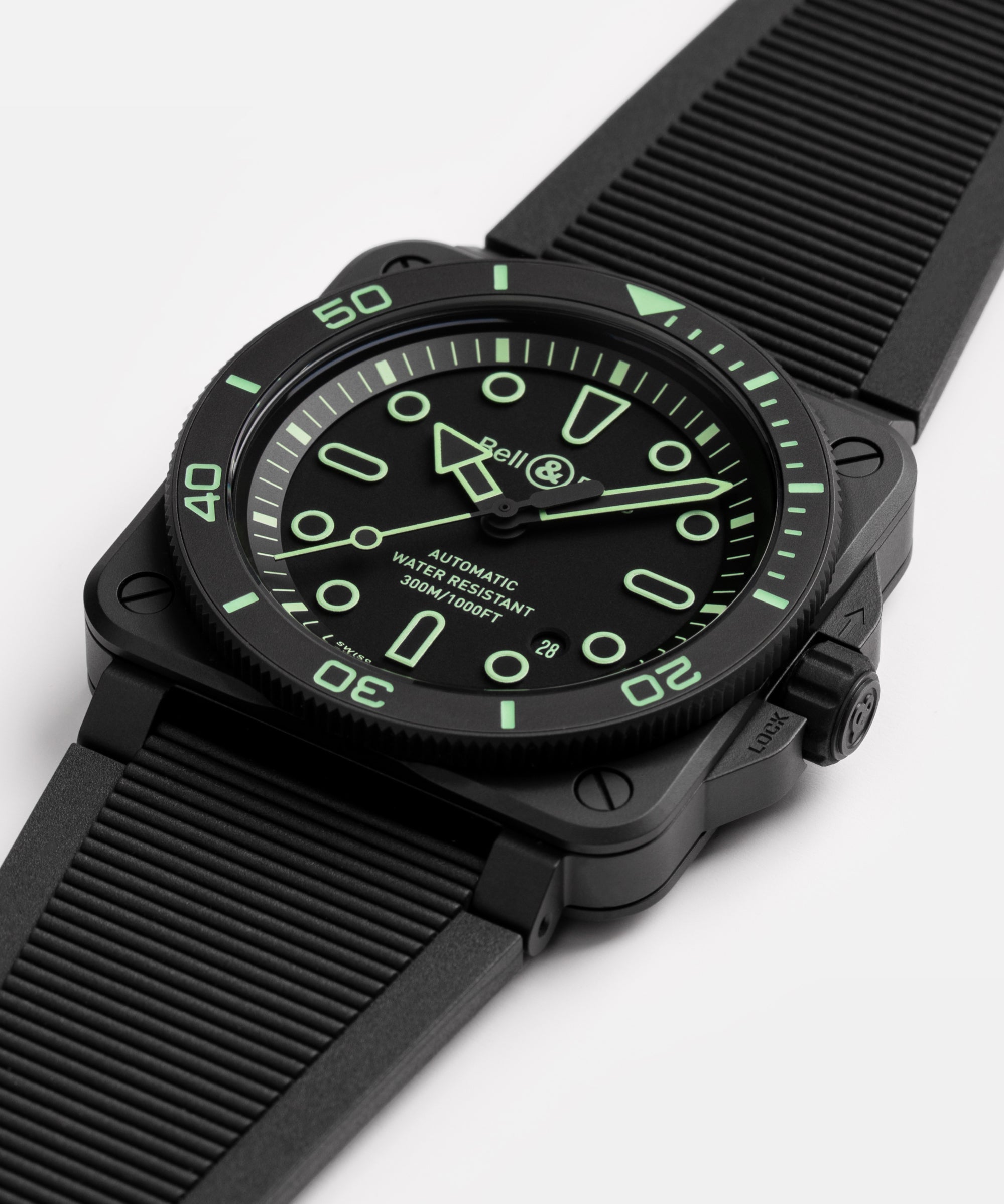 Bell&Ross BR-03 Diver Lum Outline