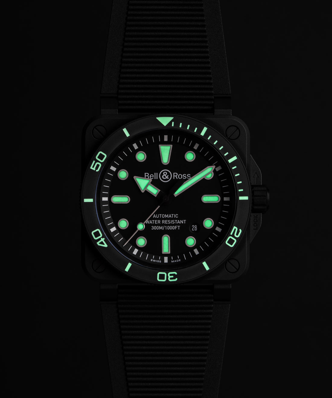 BELL&ROSS BR-03 Diver Black Matte Ceramic