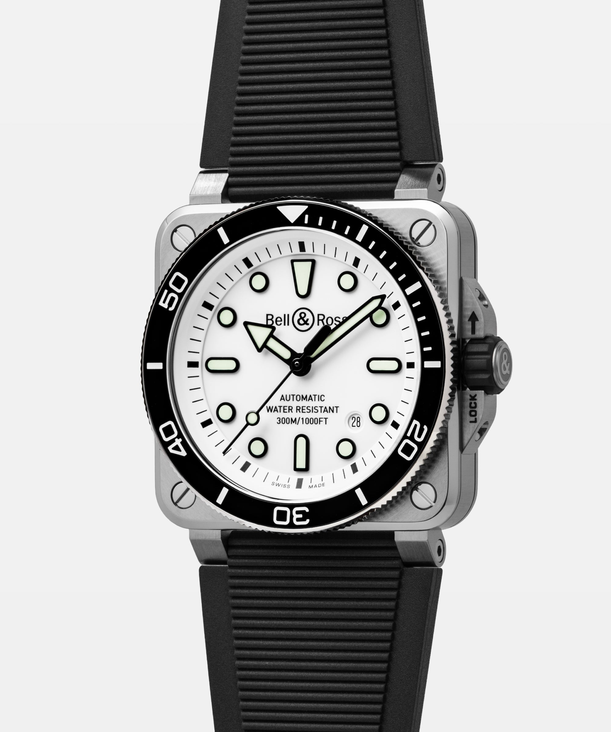 BELL&ROSS BR-03 Diver White Steel