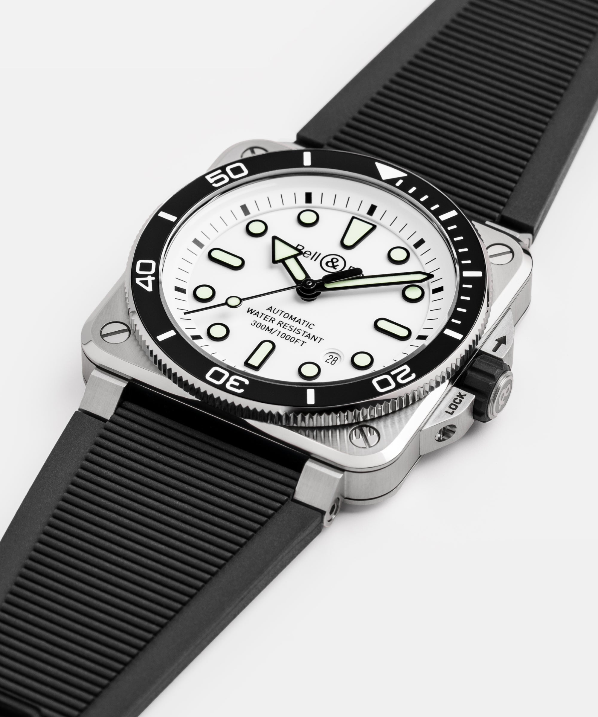 BELL&ROSS BR-03 Diver White Steel