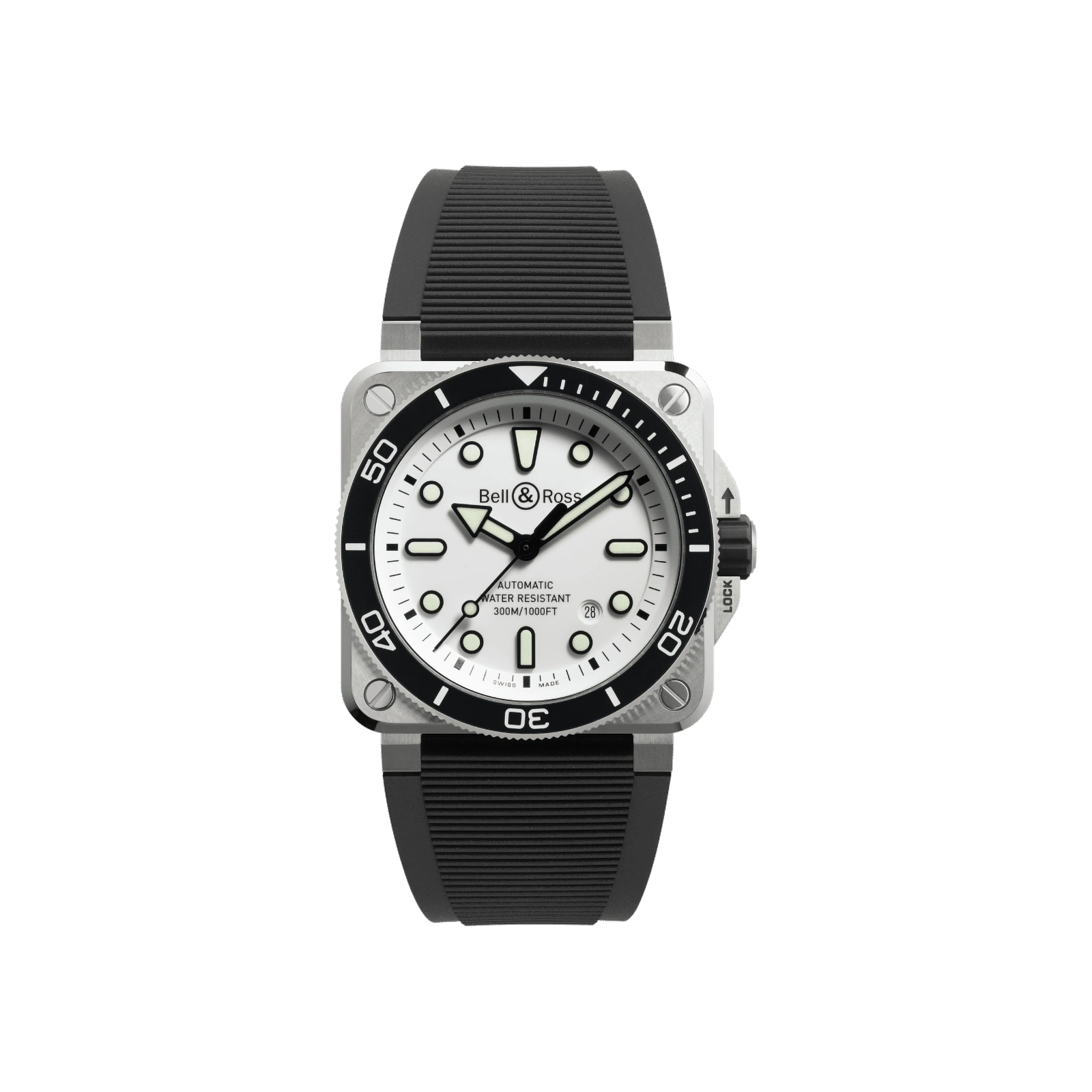 BELL&ROSS BR-03 Diver White Steel