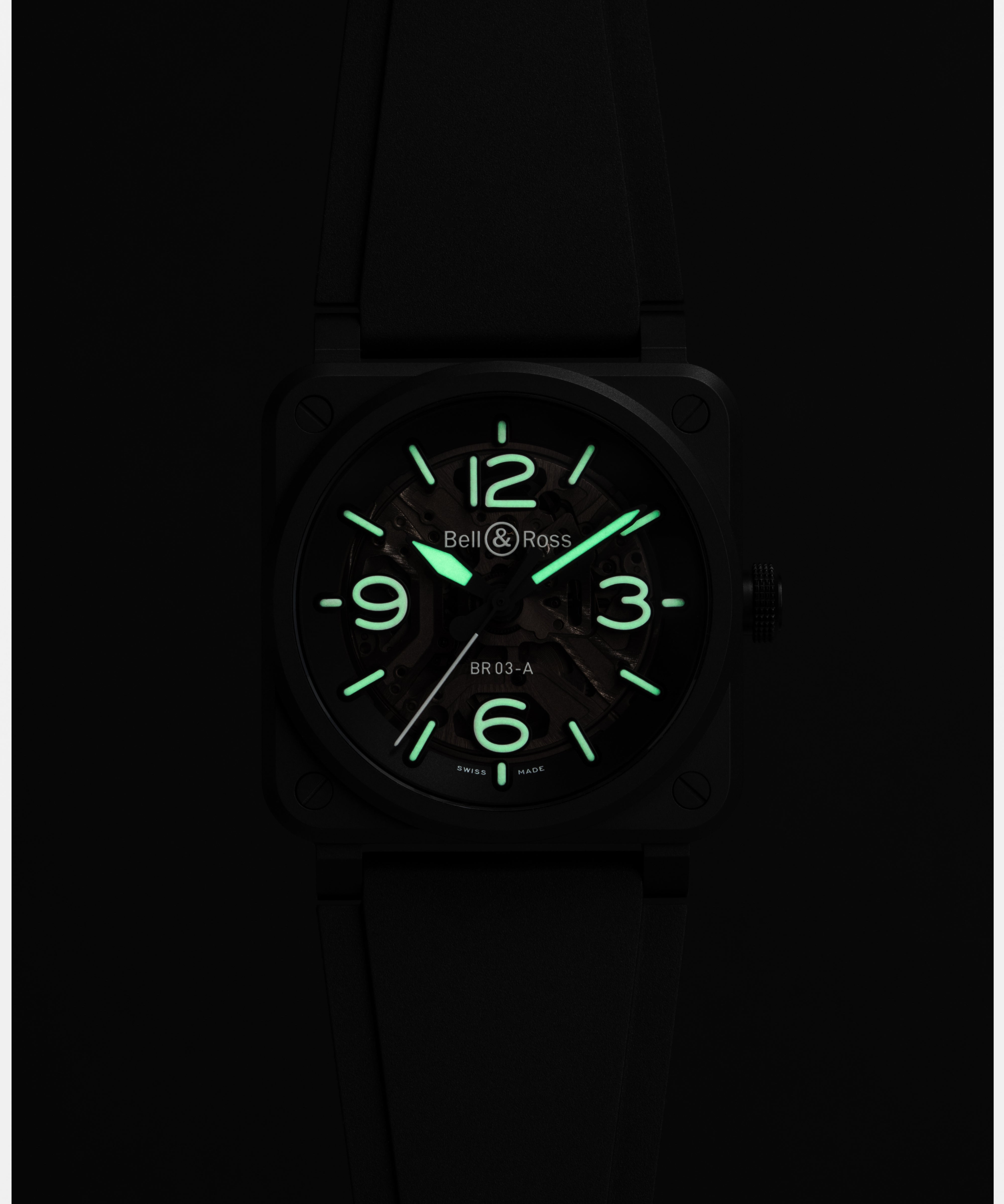 Bell&Ross BR-03 Skeleton Black Ceramic
