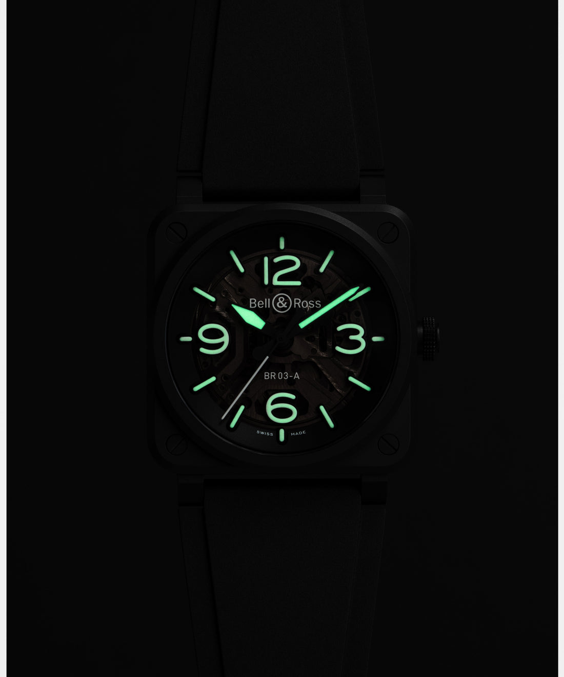 Bell&Ross BR-03 Skeleton Black Ceramic