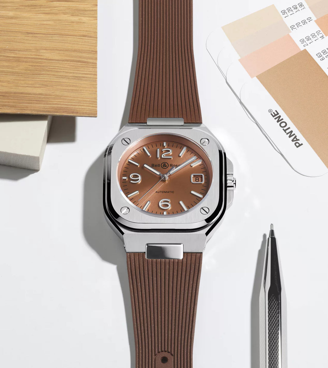 BELL&ROSS BR-05 Copper Brown Steel