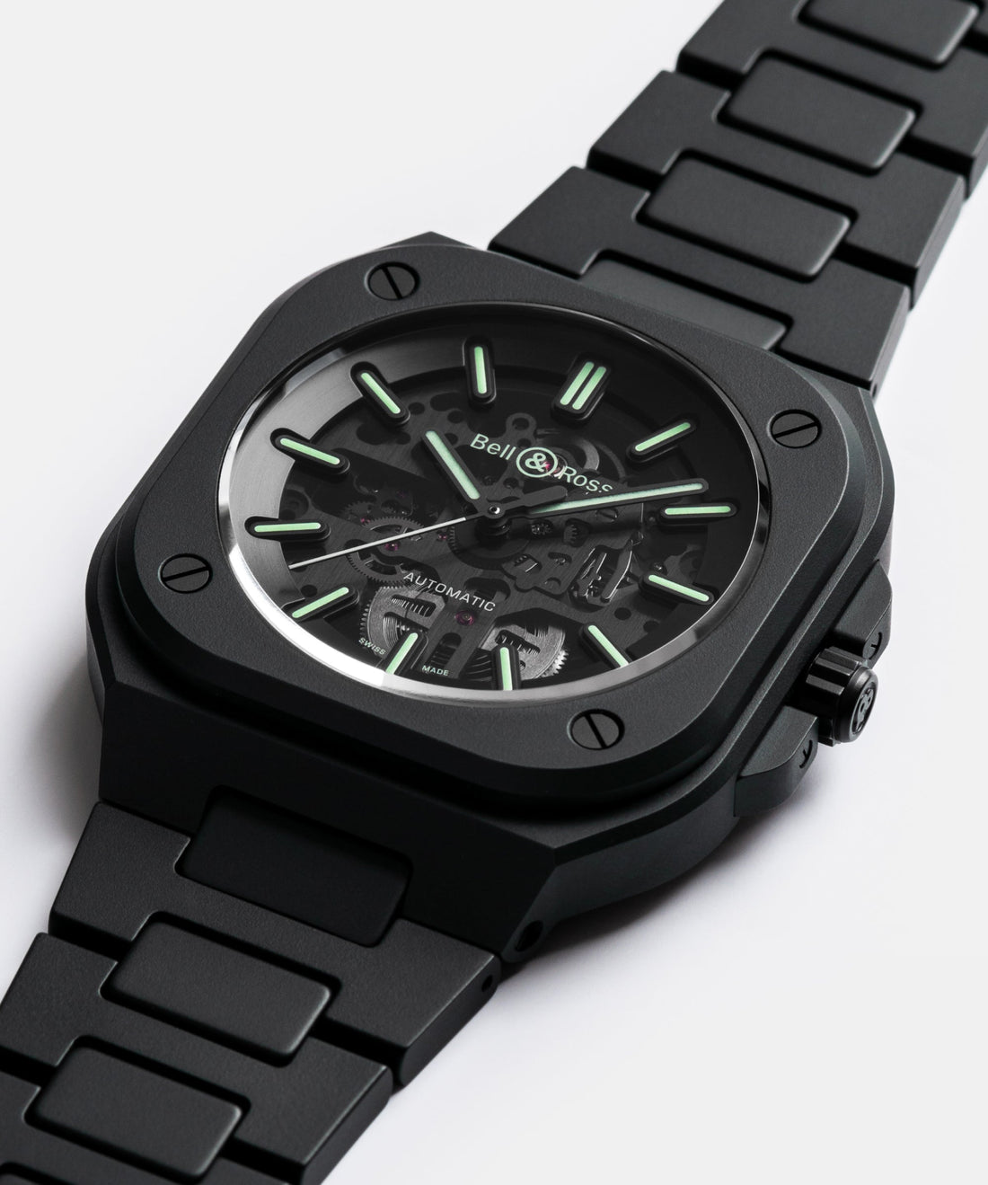 Bell&Ross BR-05 Skeleton Black Lum Ceramic