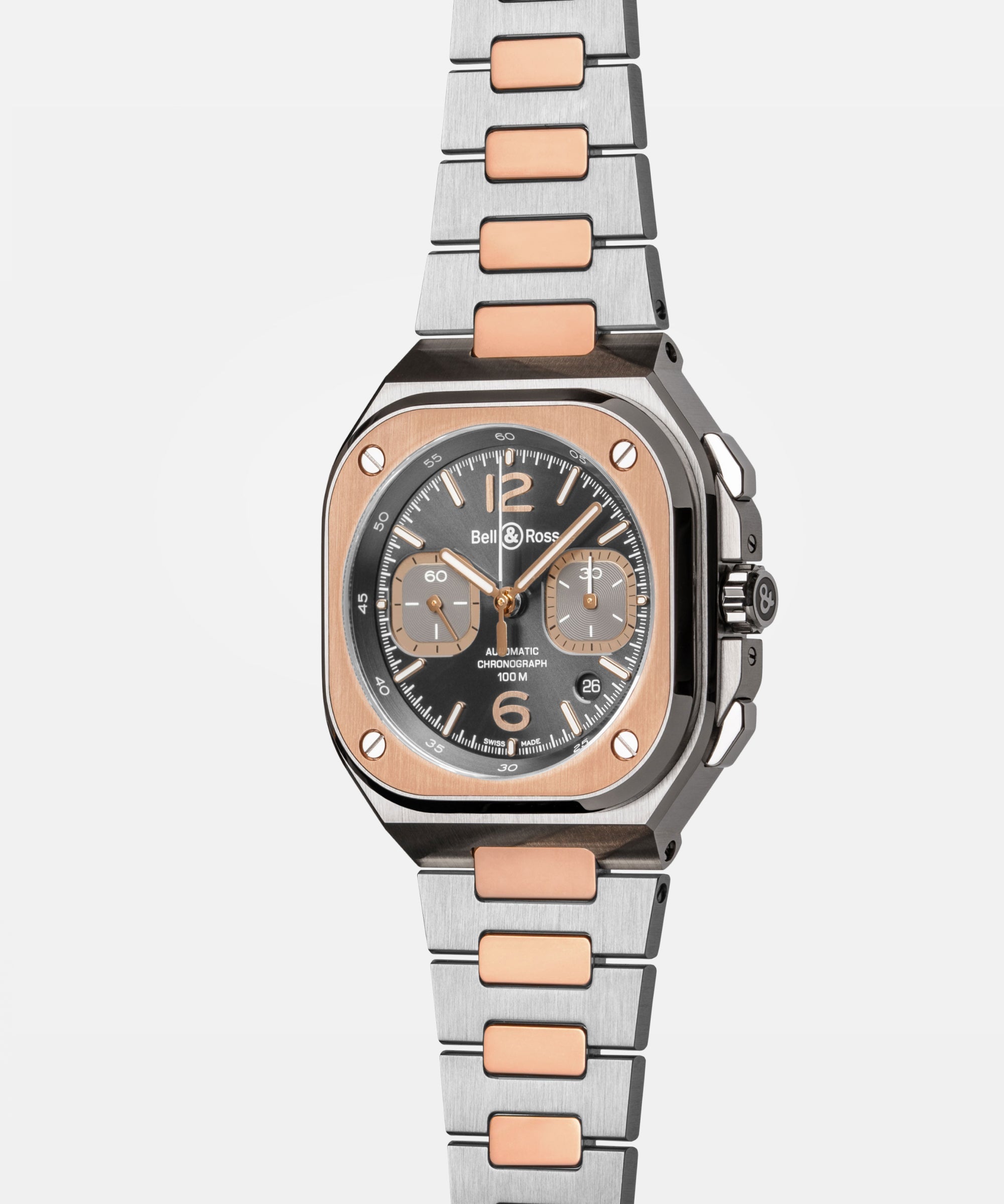 Bell&Ross BR-05 Chrono Grey Steel & Gold