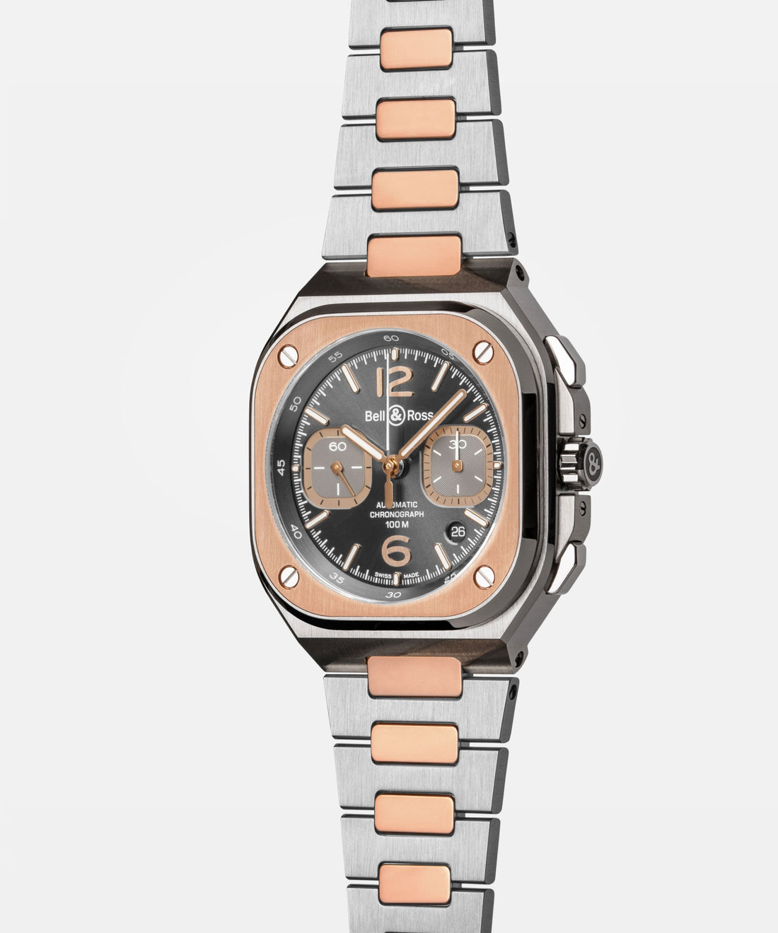 Bell&Ross BR-05 Chrono Grey Steel & Gold