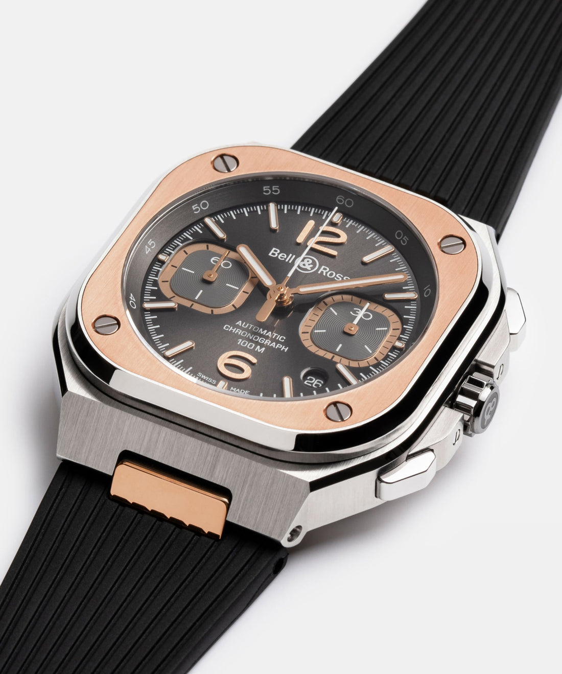 Bell&Ross BR-05 Chrono Grey Steel & Gold