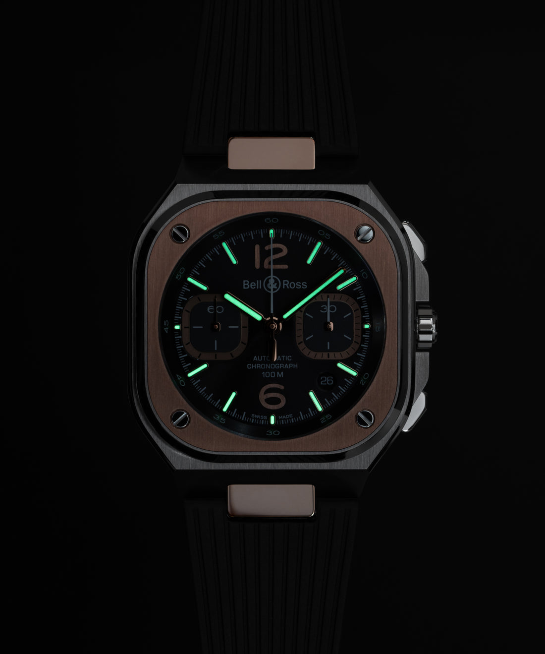 BELL&ROSS BR-05 Chrono Grey Steel & Gold
