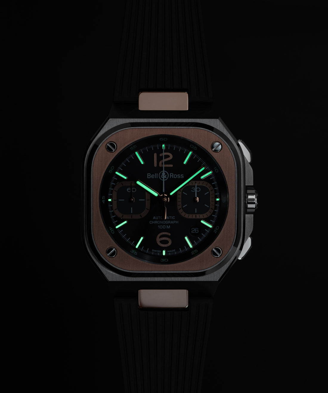 Bell&Ross BR-05 Chrono Grey Steel & Gold