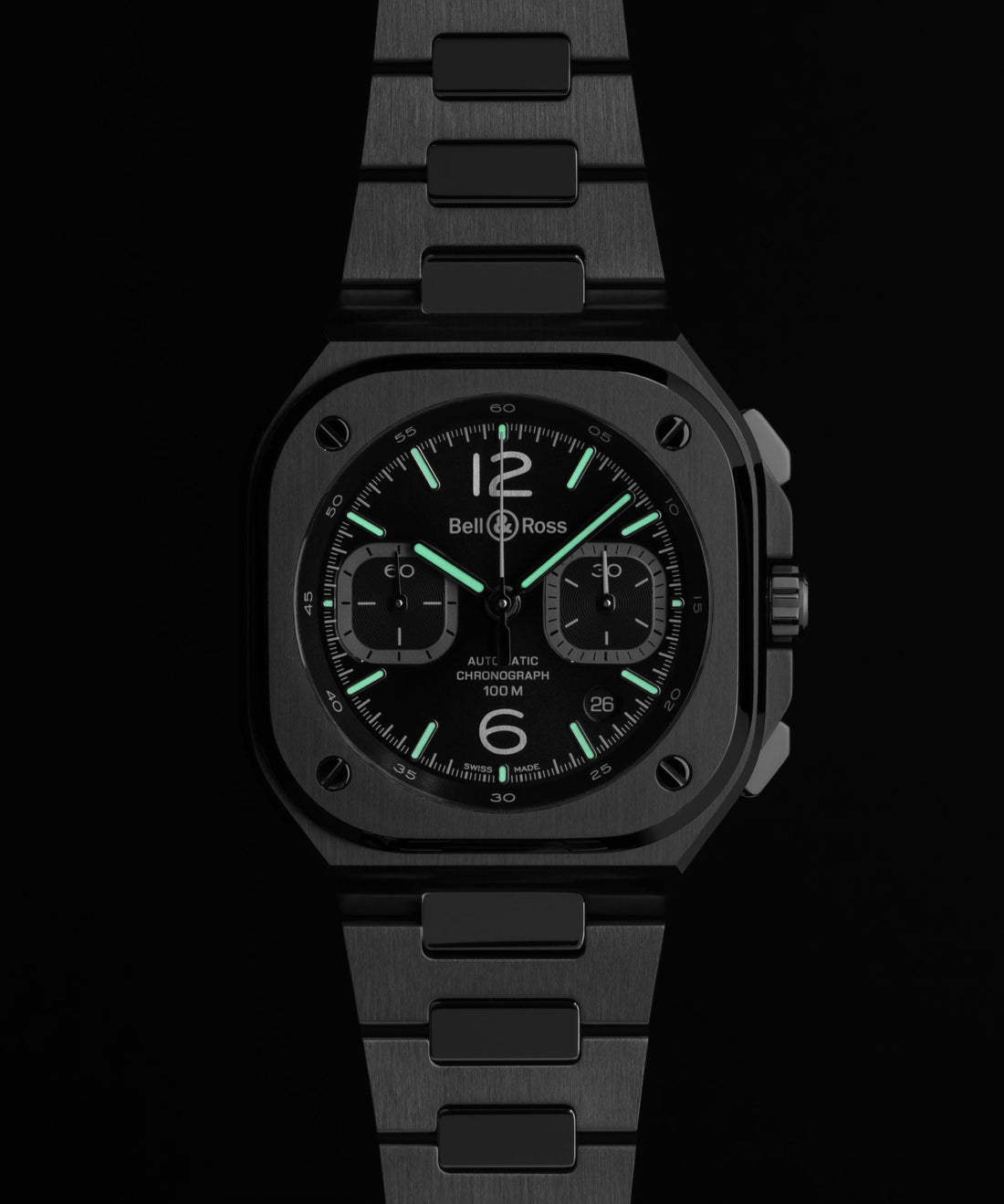 Bell&Ross BR-05 Chrono Black Steel