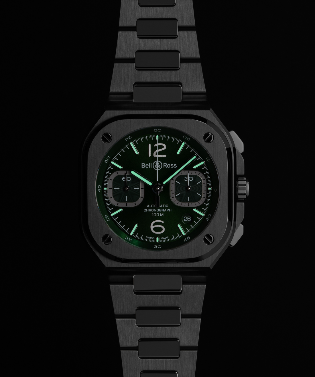 Bell&Ross BR-05 chrono green steel