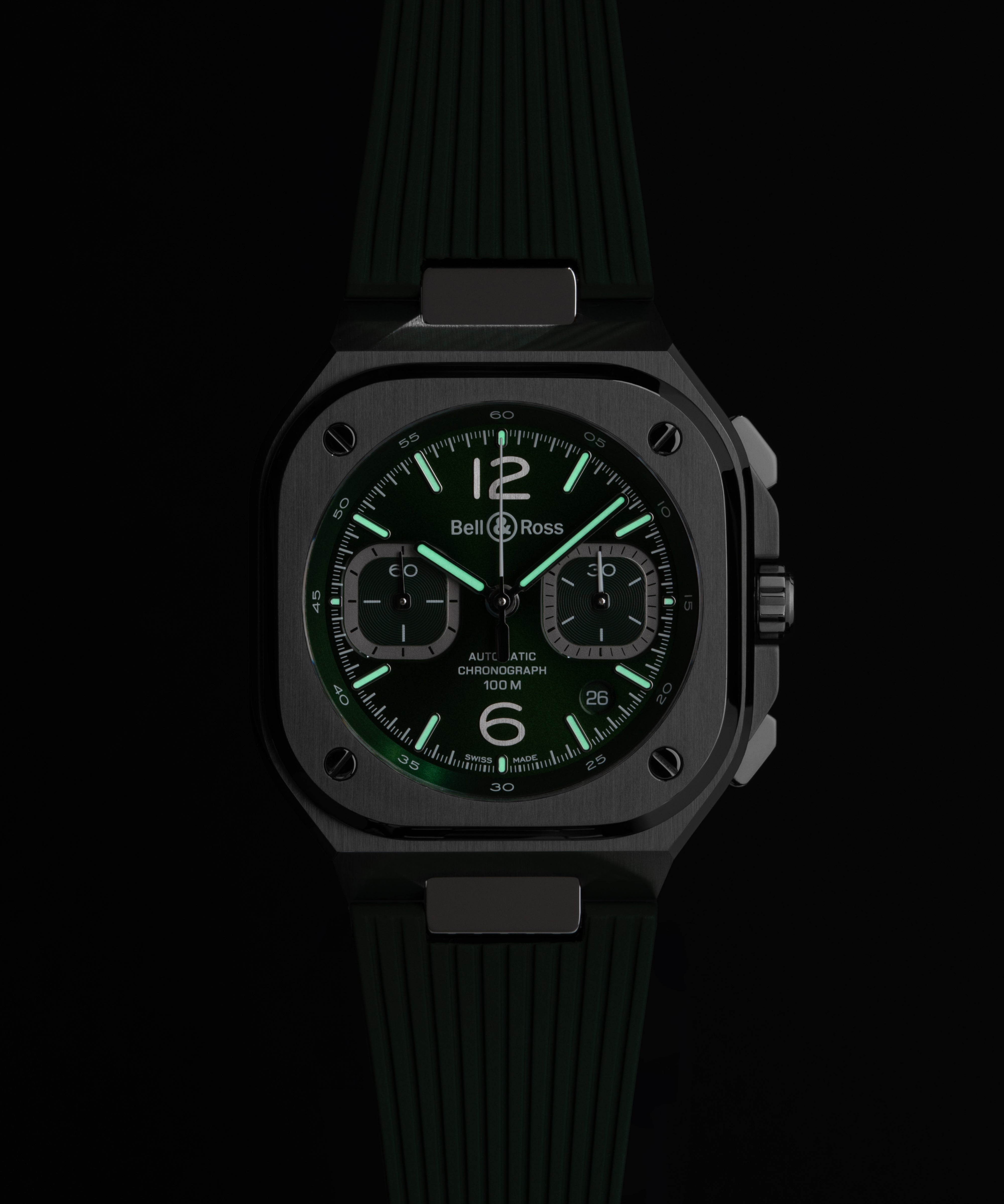 Bell&Ross BR-05 chrono green steel