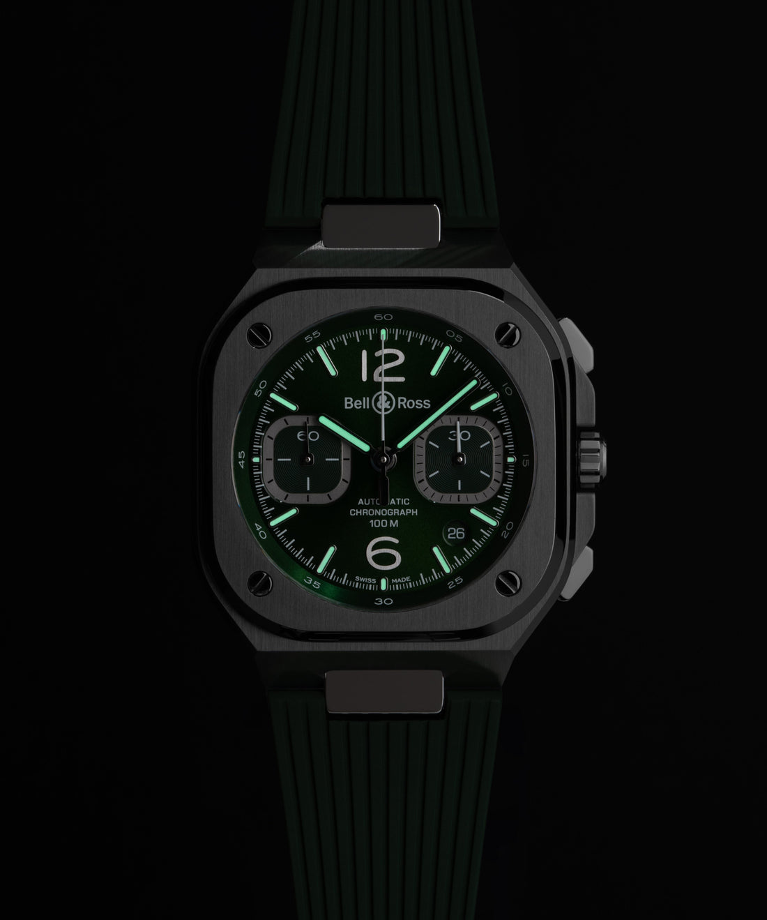 Bell&Ross BR-05 chrono green steel