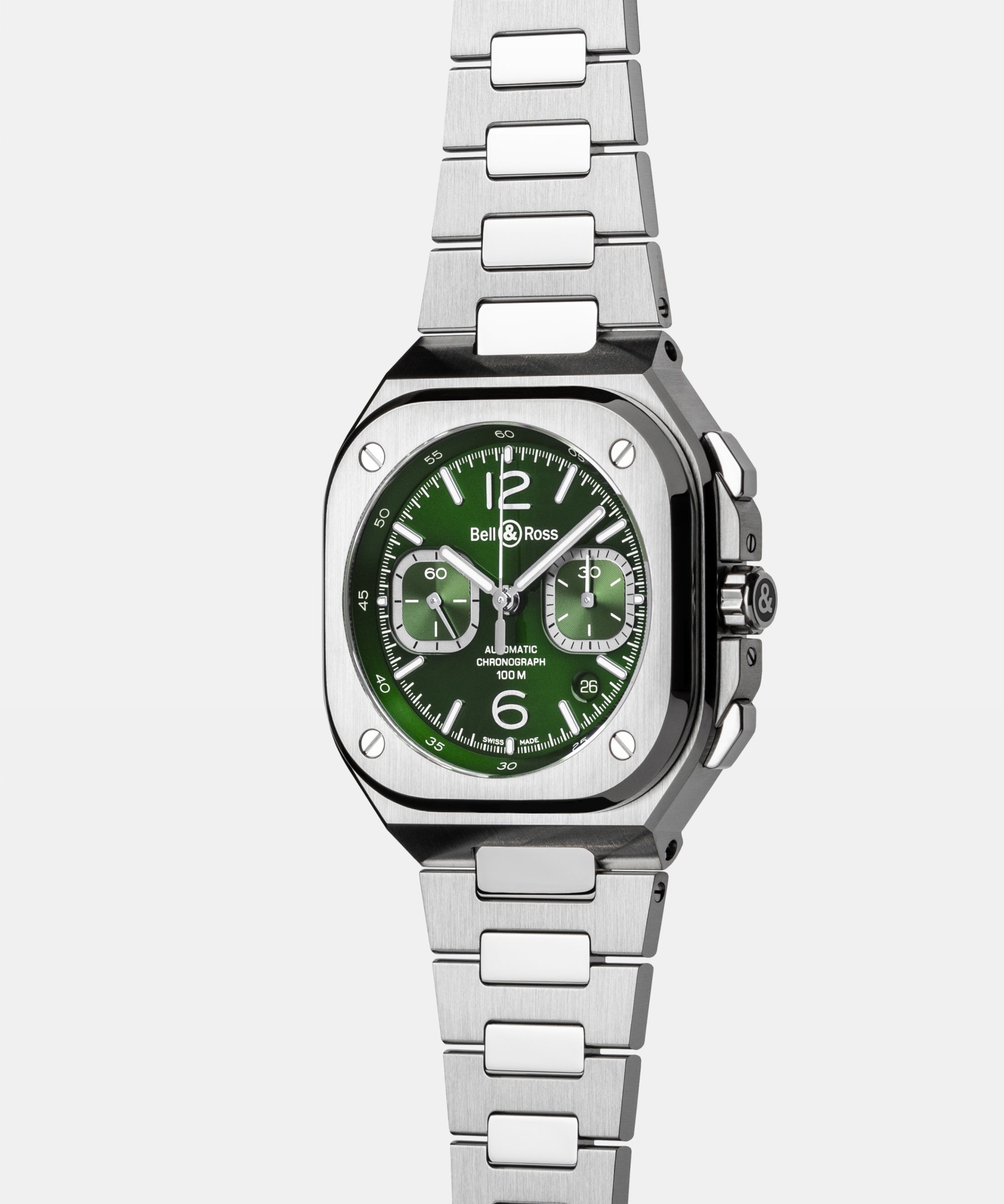Bell&Ross BR-05 chrono green steel