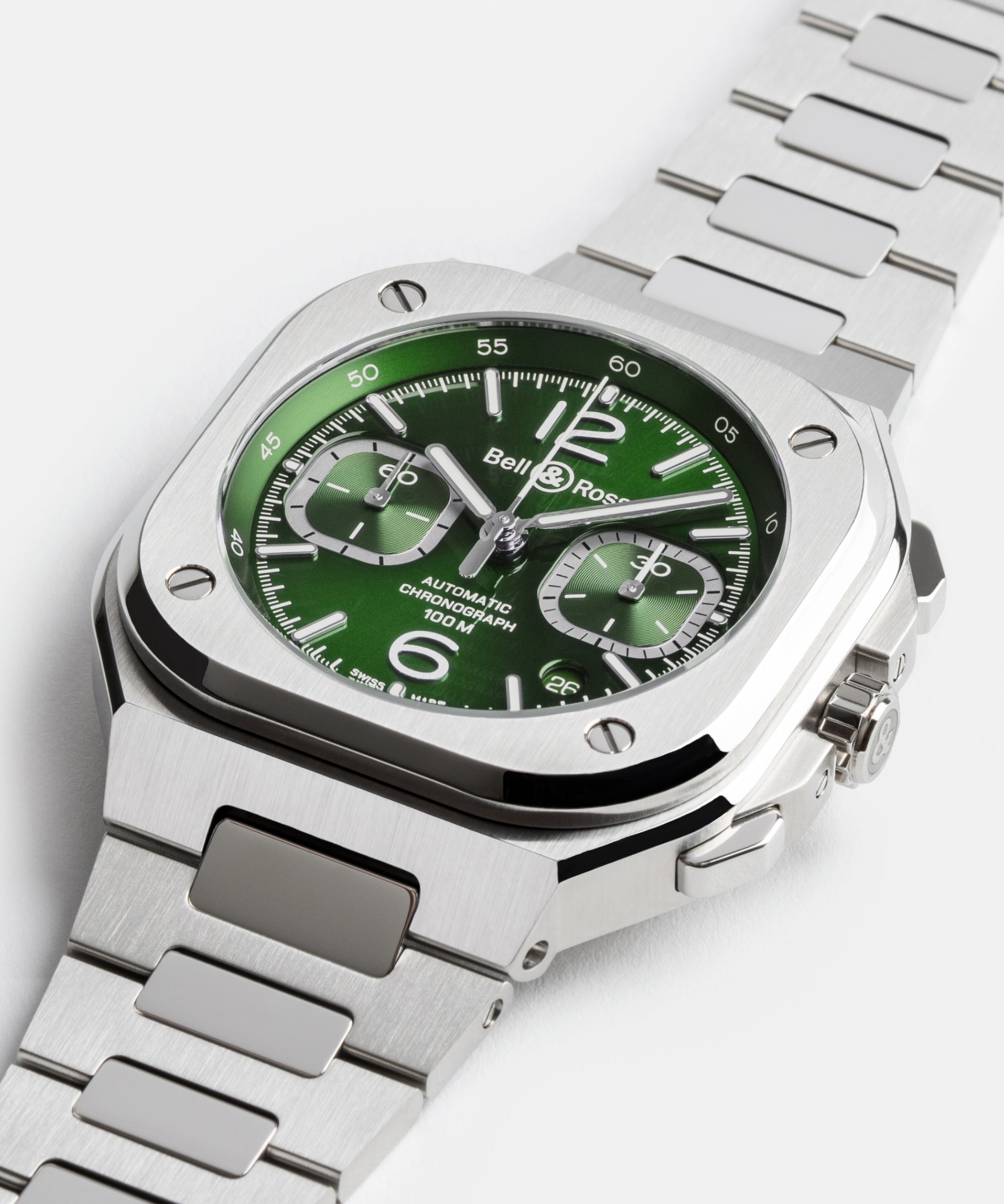 Bell&Ross BR-05 chrono green steel