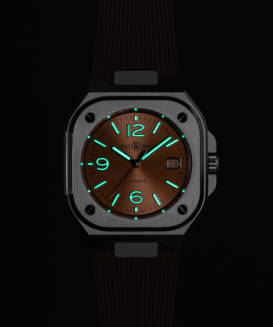 BELL&ROSS BR-05 Copper Brown Steel