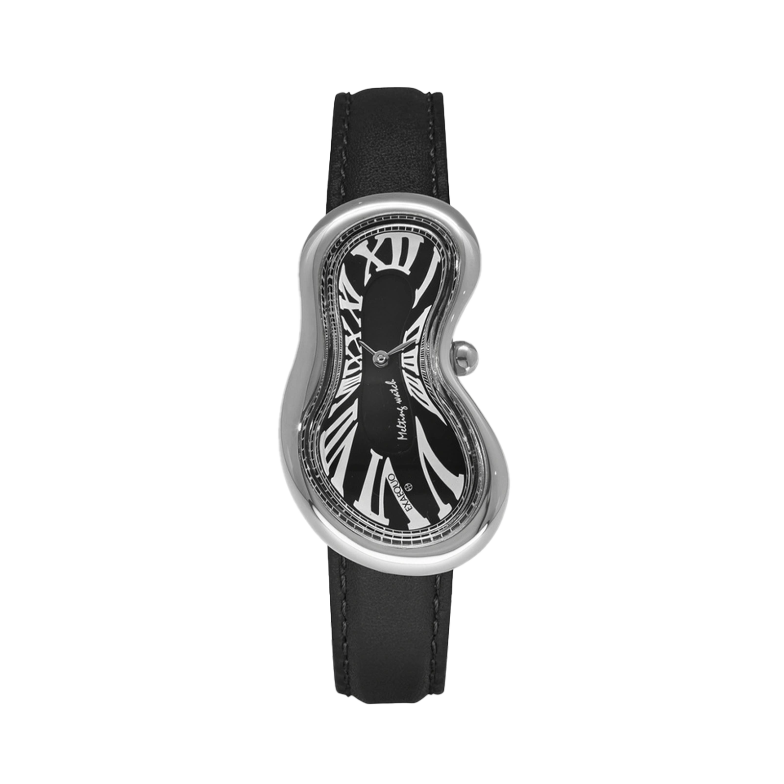 zegarek rozlany salvador dali exaequo melting watch kwarcowy czarny 