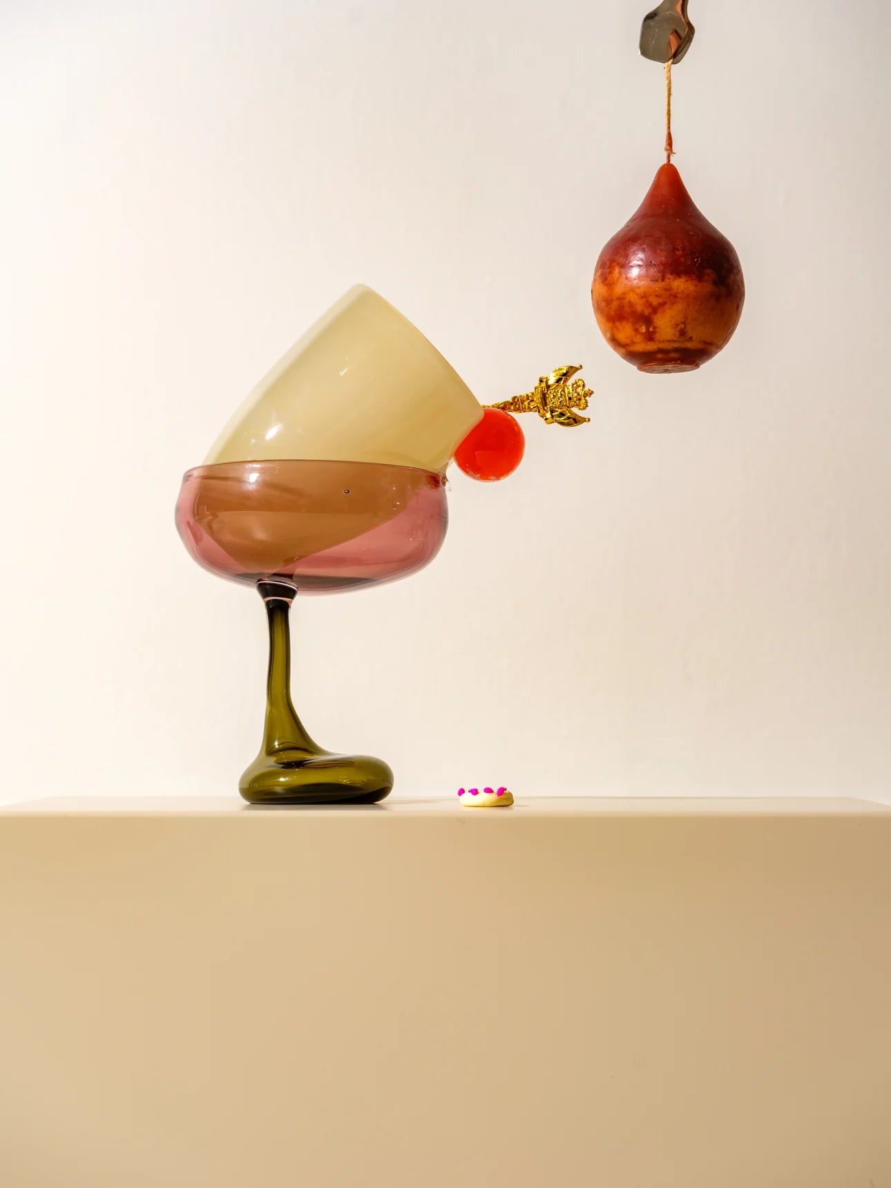 Helle Mardahl The Signature Glass | Aubergine Punch ~ Olive Punch