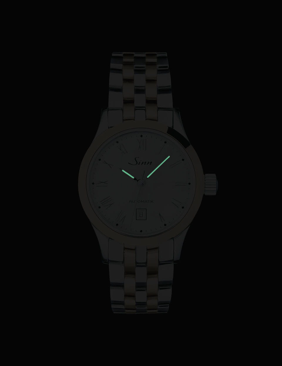 Zegarek damski - Sinn 456 St GG Mother-of-pearl W | 456.025