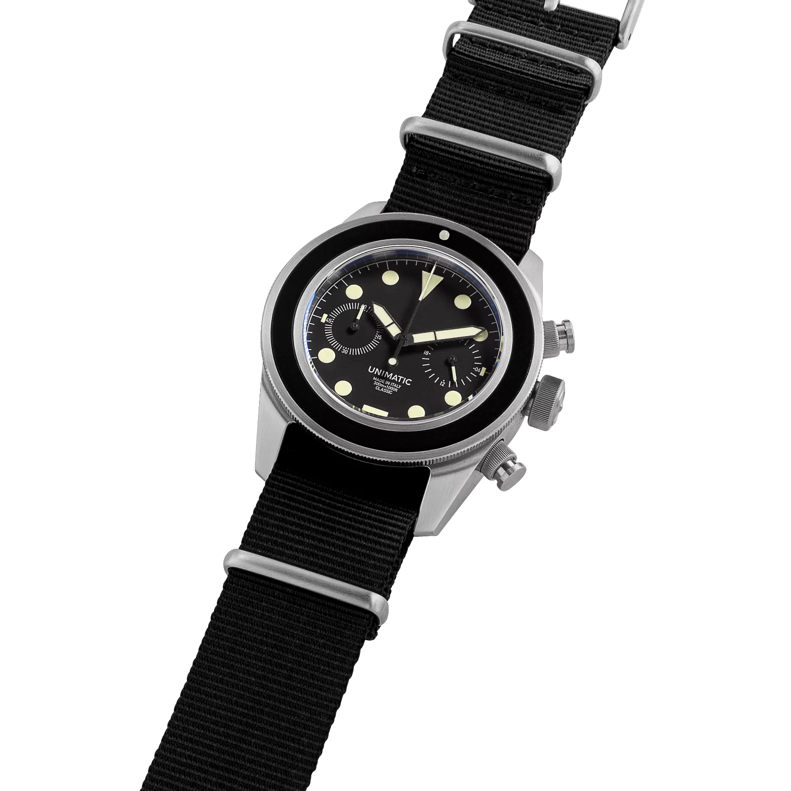 sportowy automatyczny zegarek Unimatic U3 Classic - UC3 ref. UWK-UC3