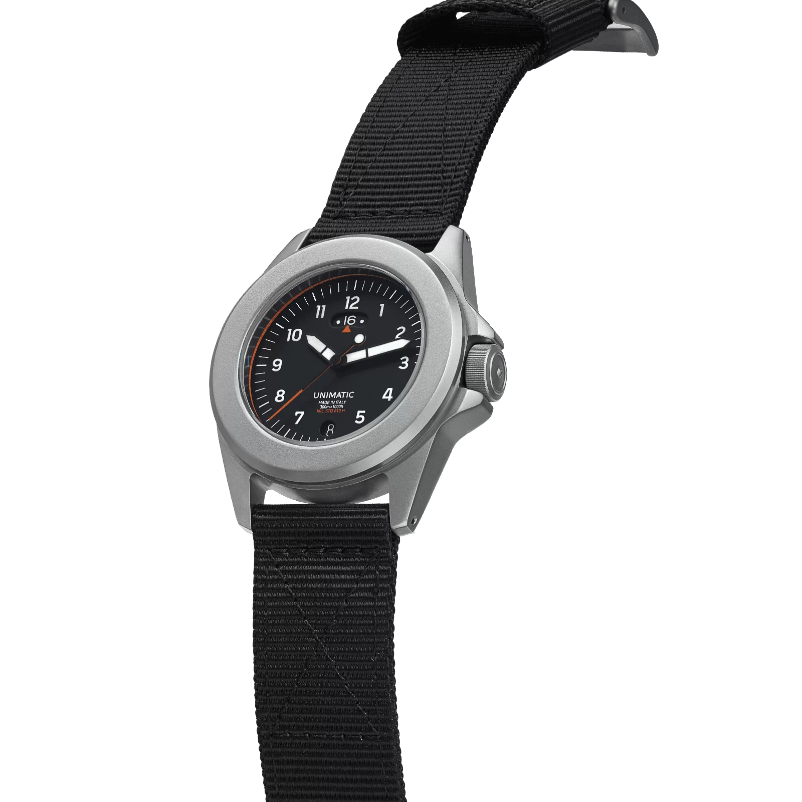 wytrzymały Zegarek kwarcowy Unimatic Modello Quattro GMT Toolwatch ref. UT4-GMT