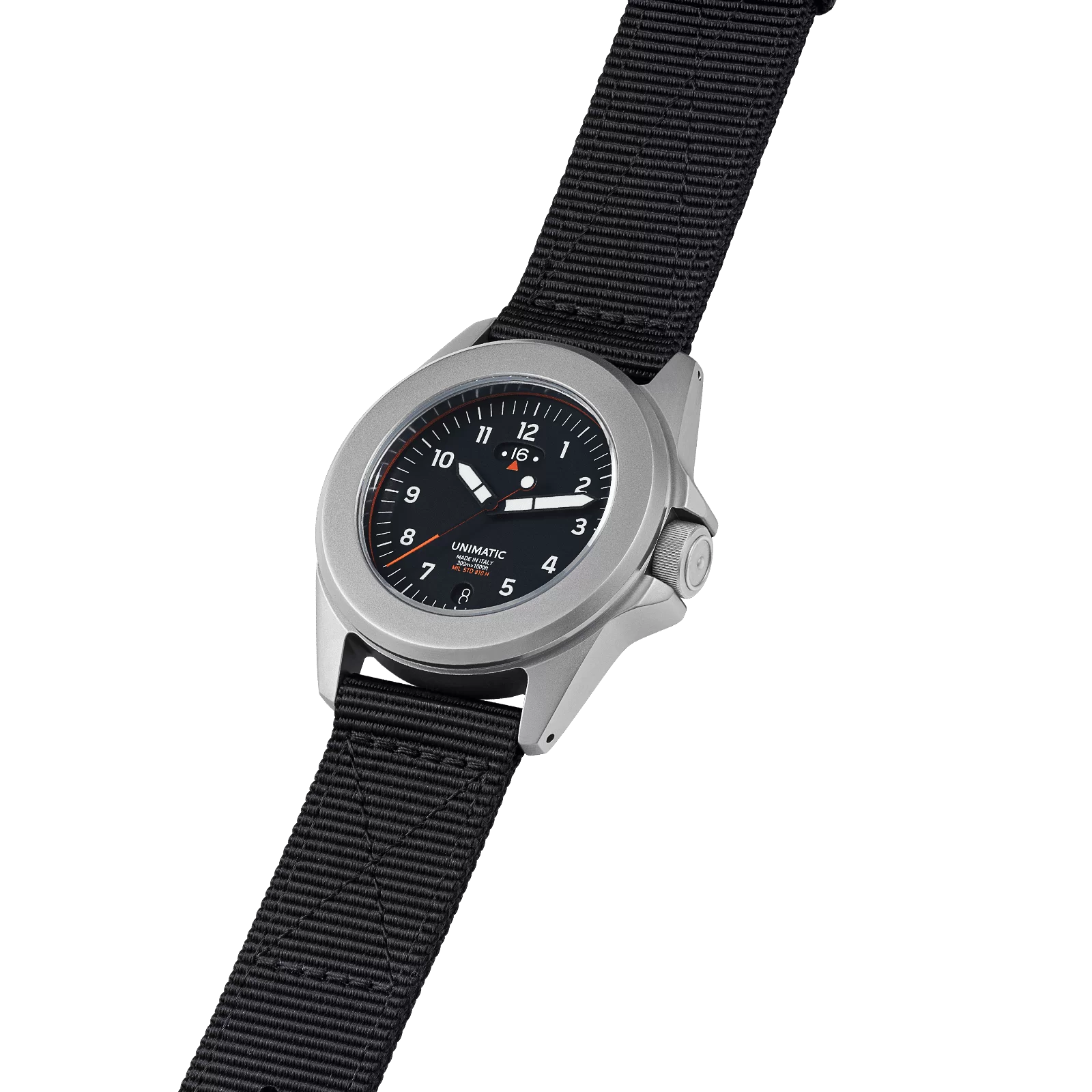 wytrzymały Zegarek kwarcowy Unimatic Modello Quattro GMT Toolwatch ref. UT4-GMT