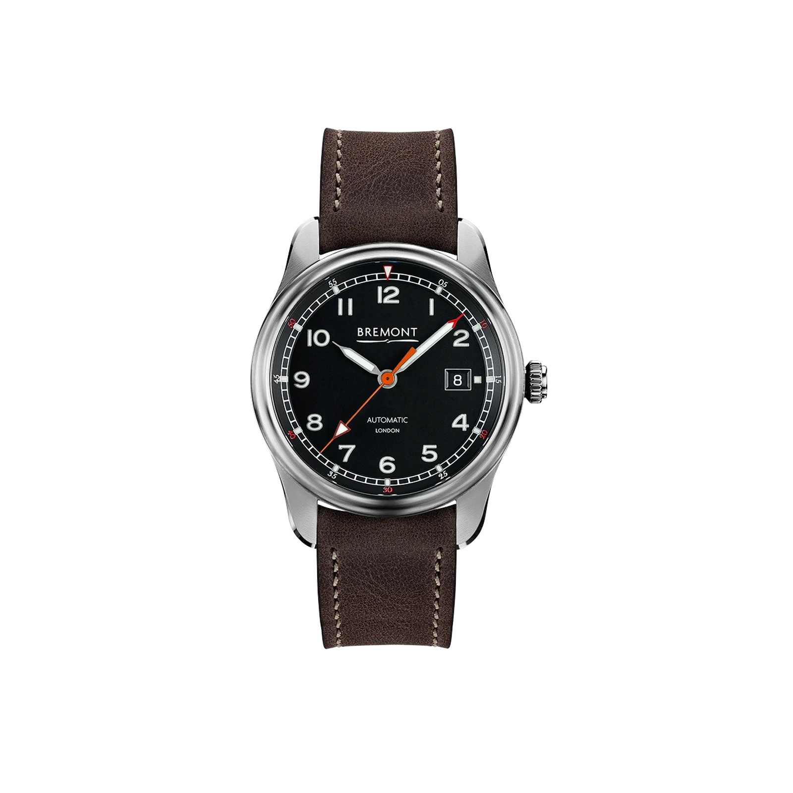 zegarek klasyczny automatyczny Bremont Airco Mach 1 czarny 