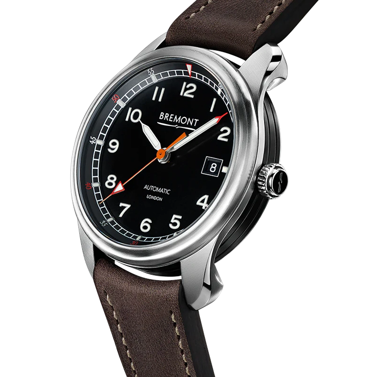 zegarek klasyczny automatyczny Bremont Airco Mach 1 czarny 