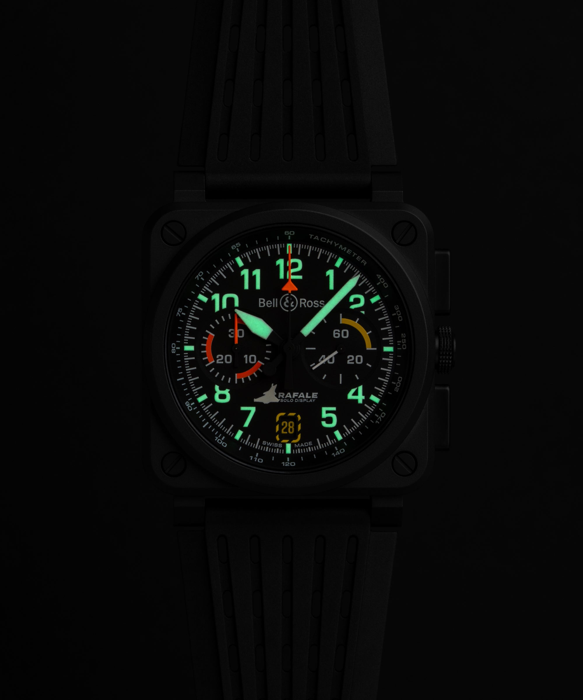 Bell&Ross BR-03 Chrono Display Rafale Solo Display