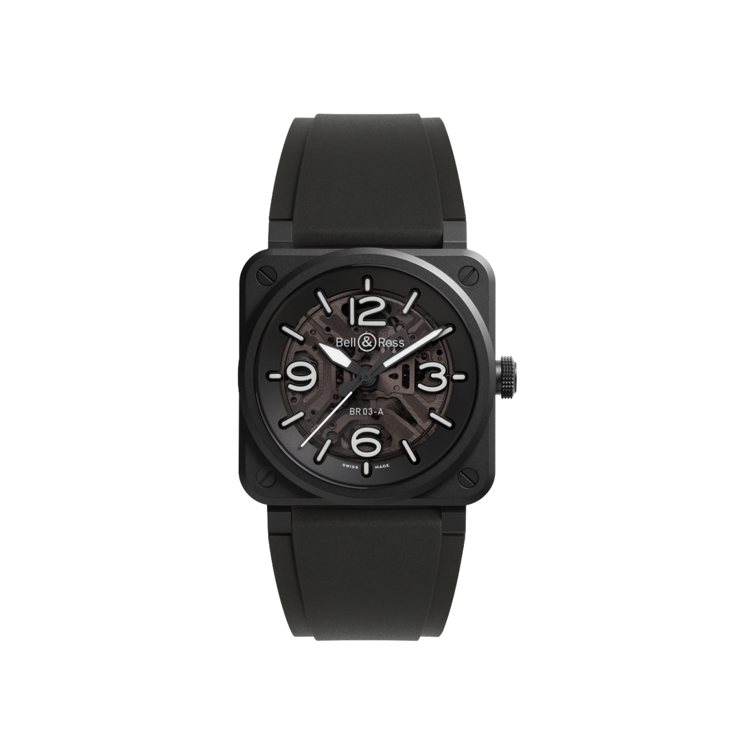 Bell&Ross BR-03 Skeleton Black Ceramic