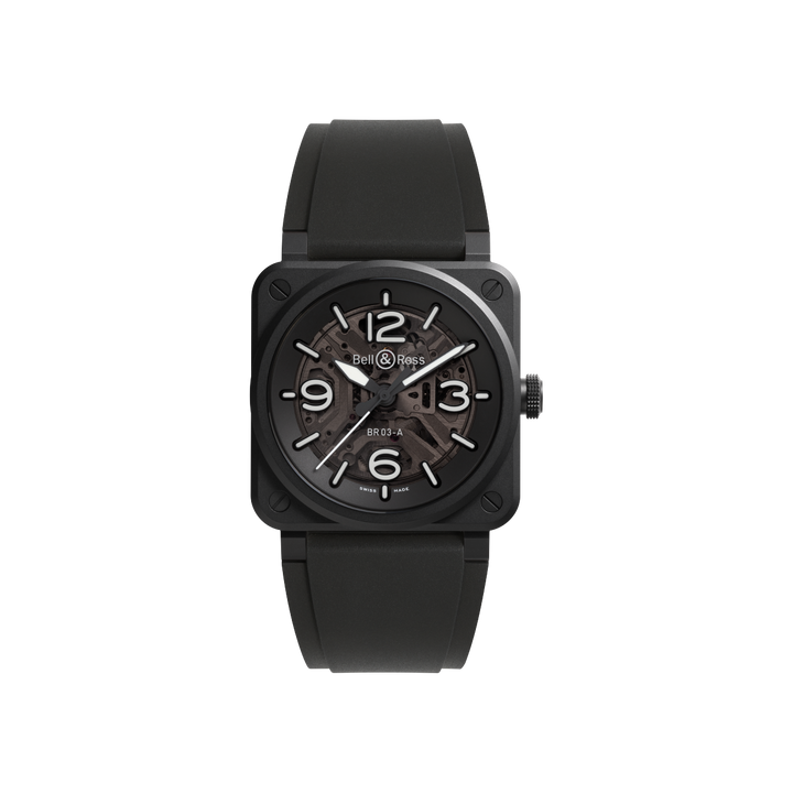 Bell&Ross BR-03 Skeleton Black Ceramic
