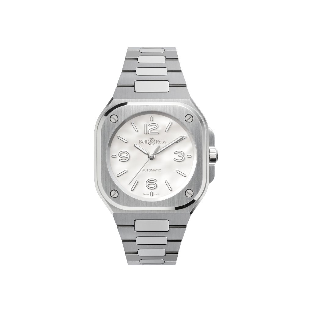 Bell&Ross BR-05 36 mm Mother Of Pearl Steel