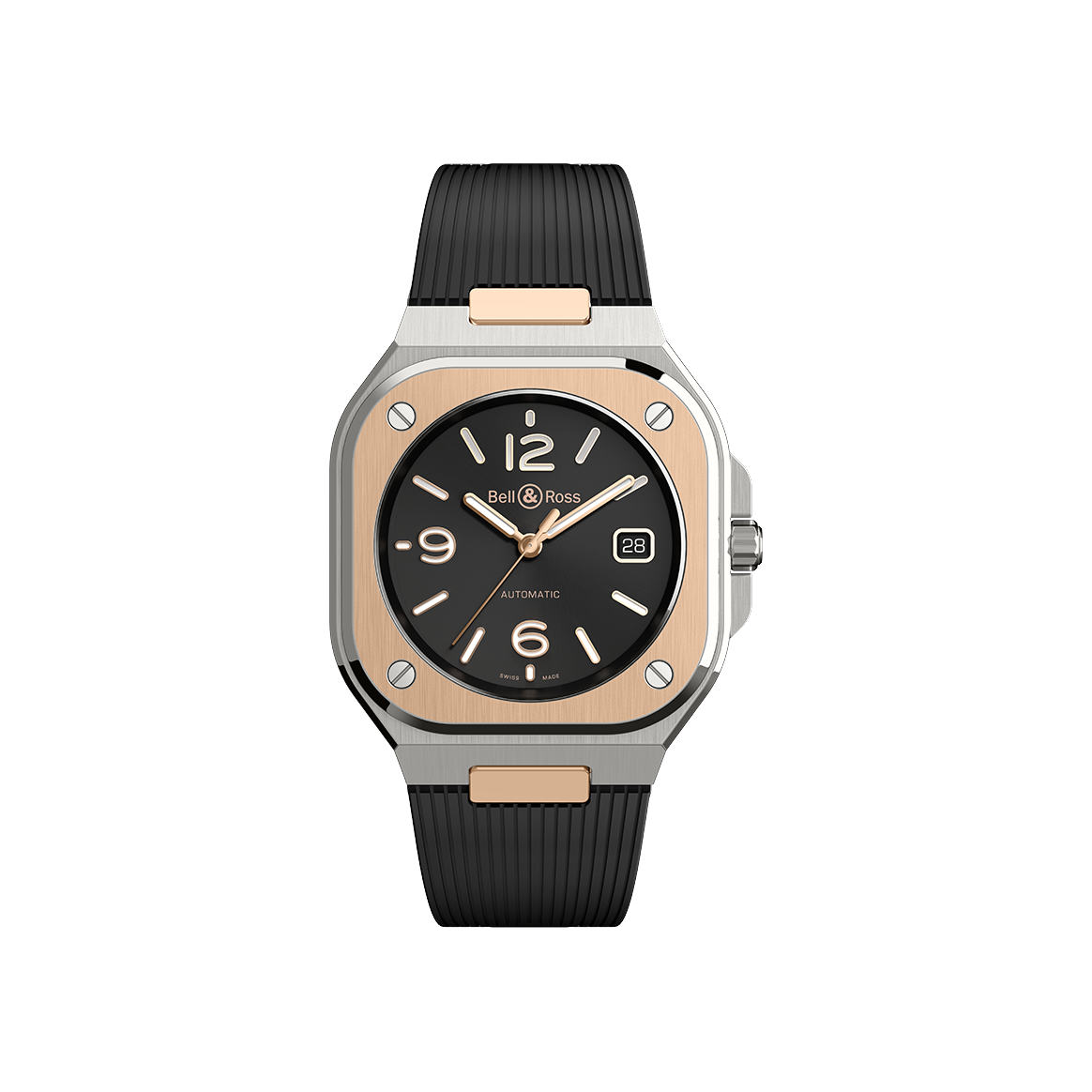 Bell&Ross BR-05 Black Steel & Gold
