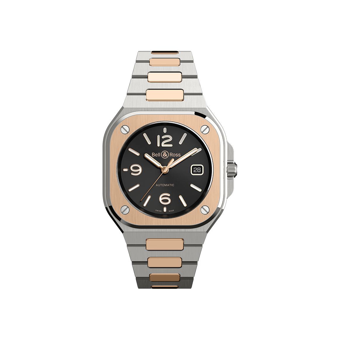 Bell&Ross BR-05 Black Steel & Gold