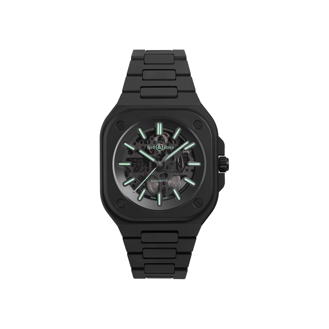 Bell&Ross BR-05 Skeleton Black Lum Ceramic