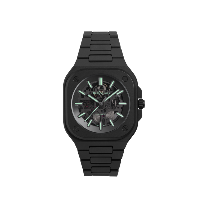 Bell&Ross BR-05 Skeleton Black Lum Ceramic
