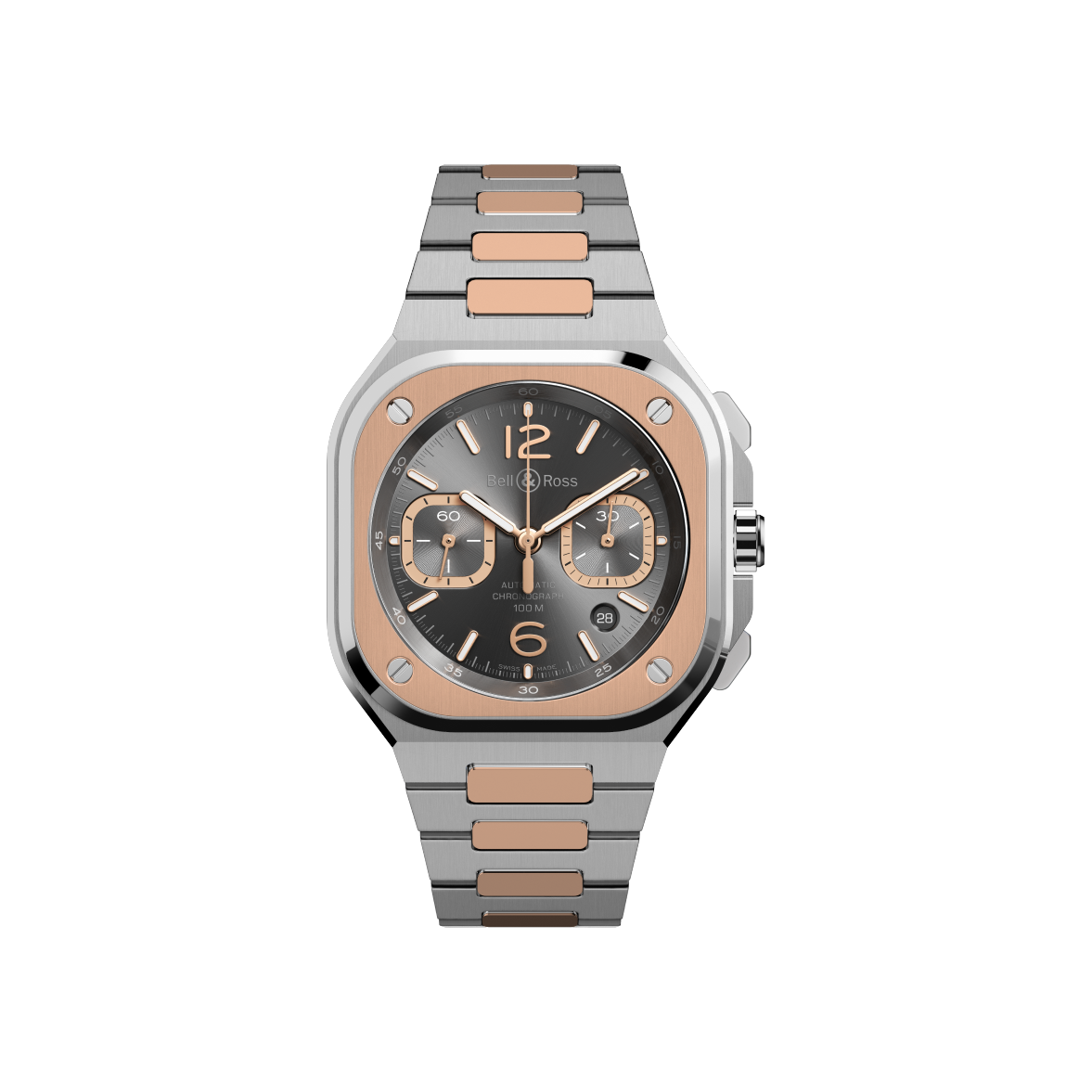 Bell&Ross BR-05 Chrono Grey Steel & Gold